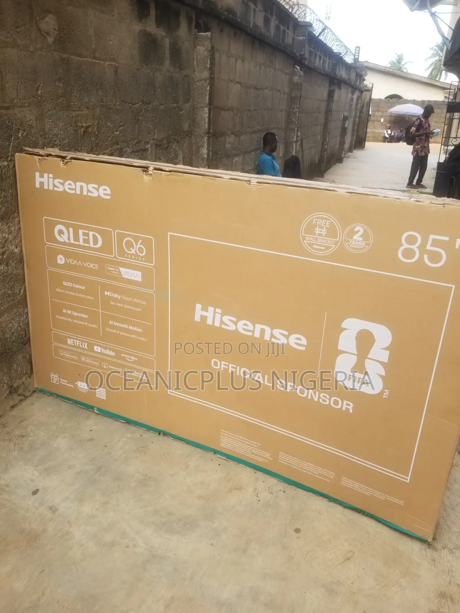 Hisense 85" QLED Smart Television 4K
