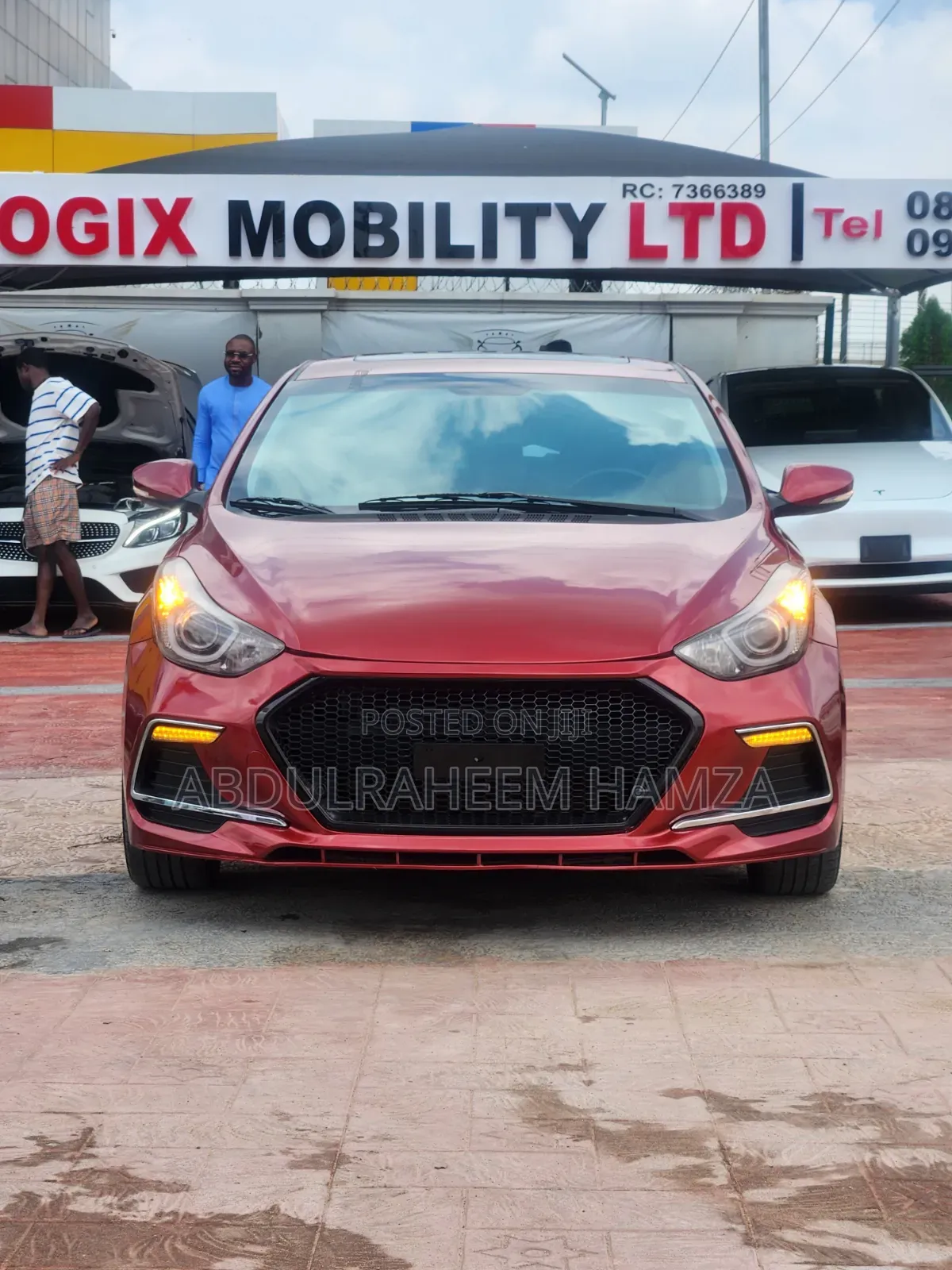 Hyundai Elantra 2014 Red