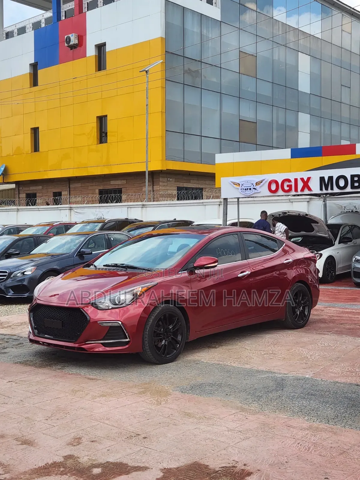 Hyundai Elantra 2014 Red