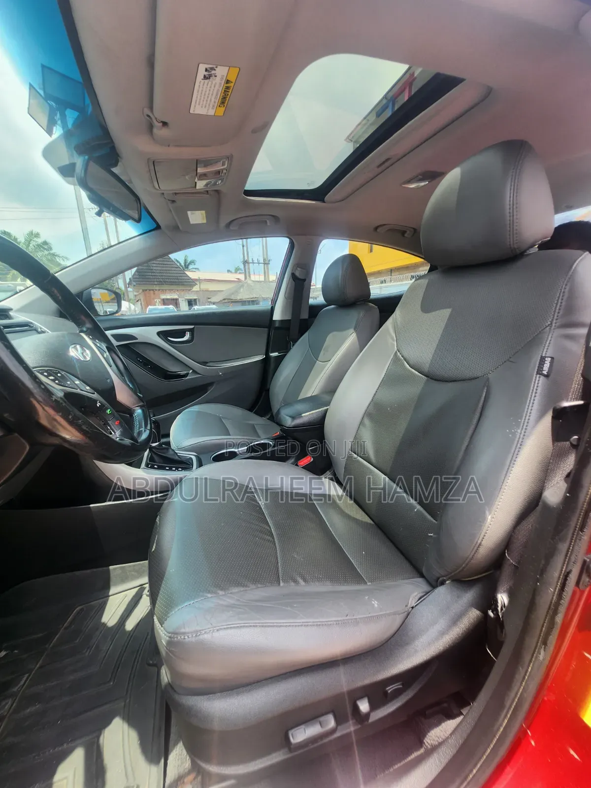 Hyundai Elantra 2014 Red