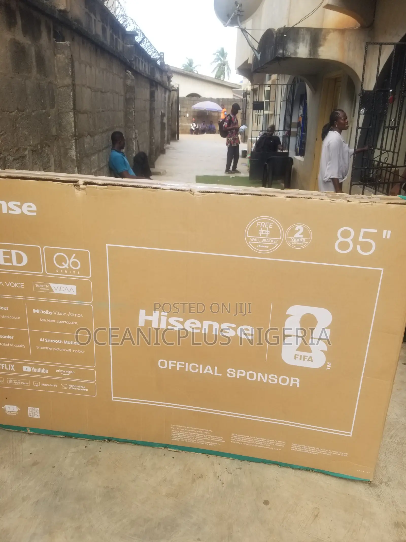 Hisense 85 Inch Premium QLED Smart TV