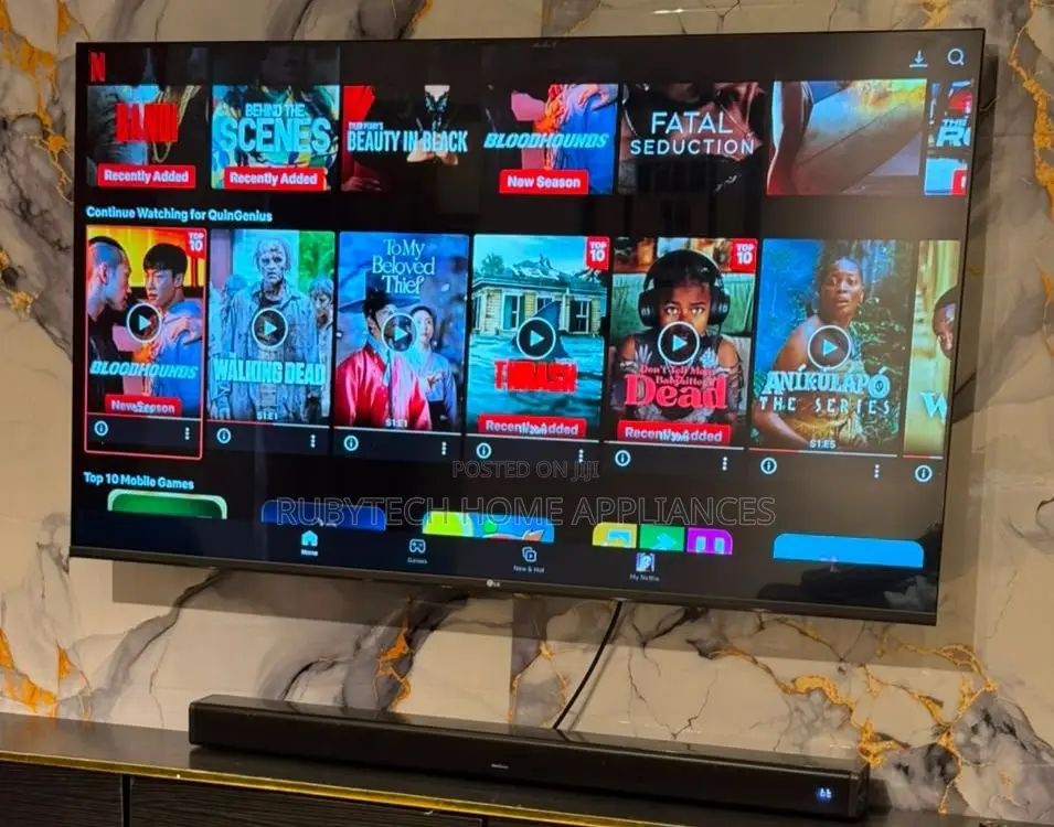 BRAND NEW  LG UHD AI QNED80A 75inches Frameless Smart TV 2026 Model