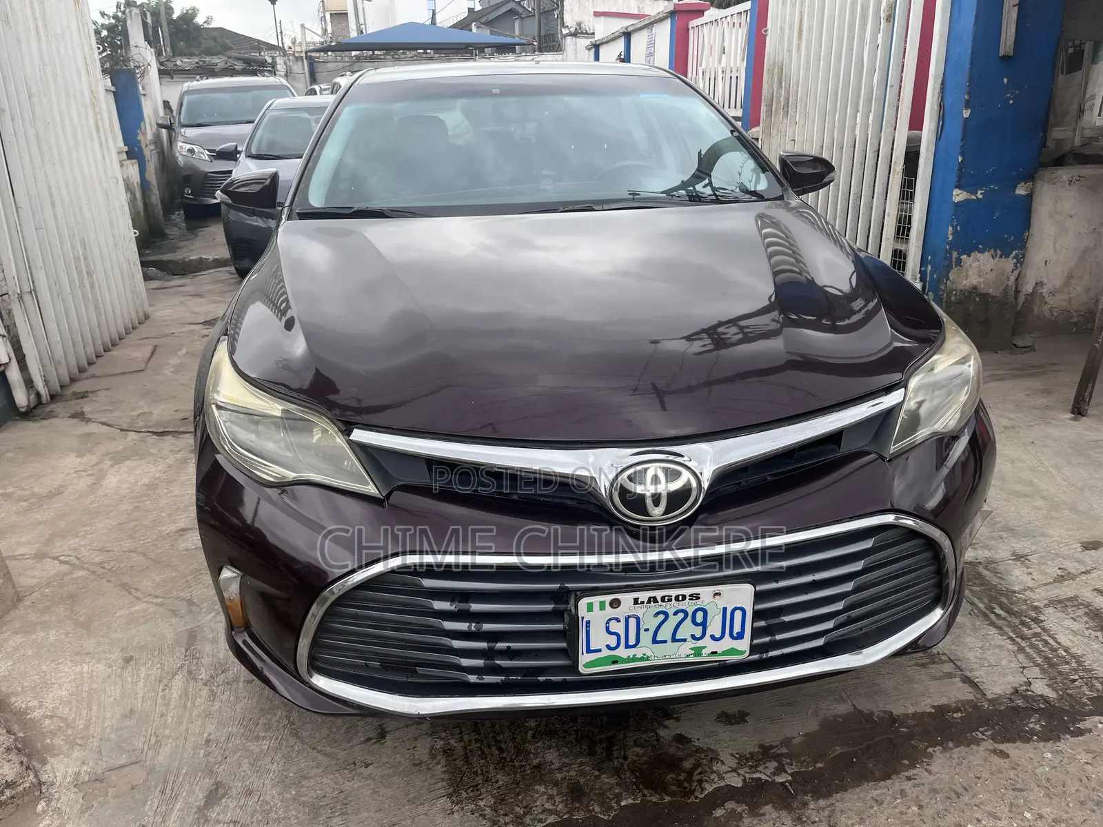 Toyota Avalon XLE Premium FWD Sedan (3.6L 6cyl 6A) 2016 Burgundy
