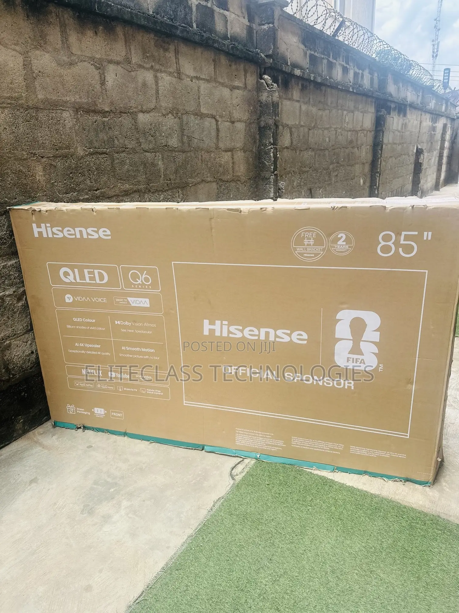 Hisense QLED 85-Inch Smart TV