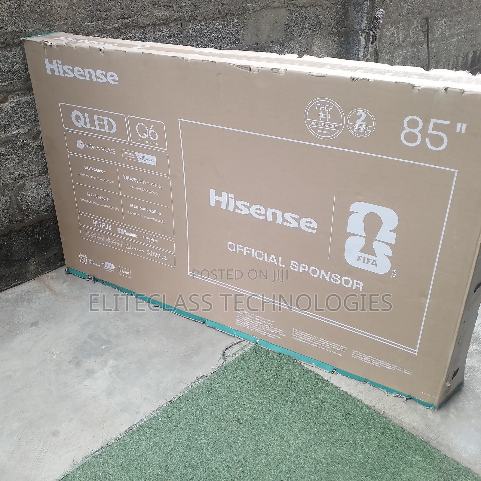 Hisense QLED 85-Inch Smart TV