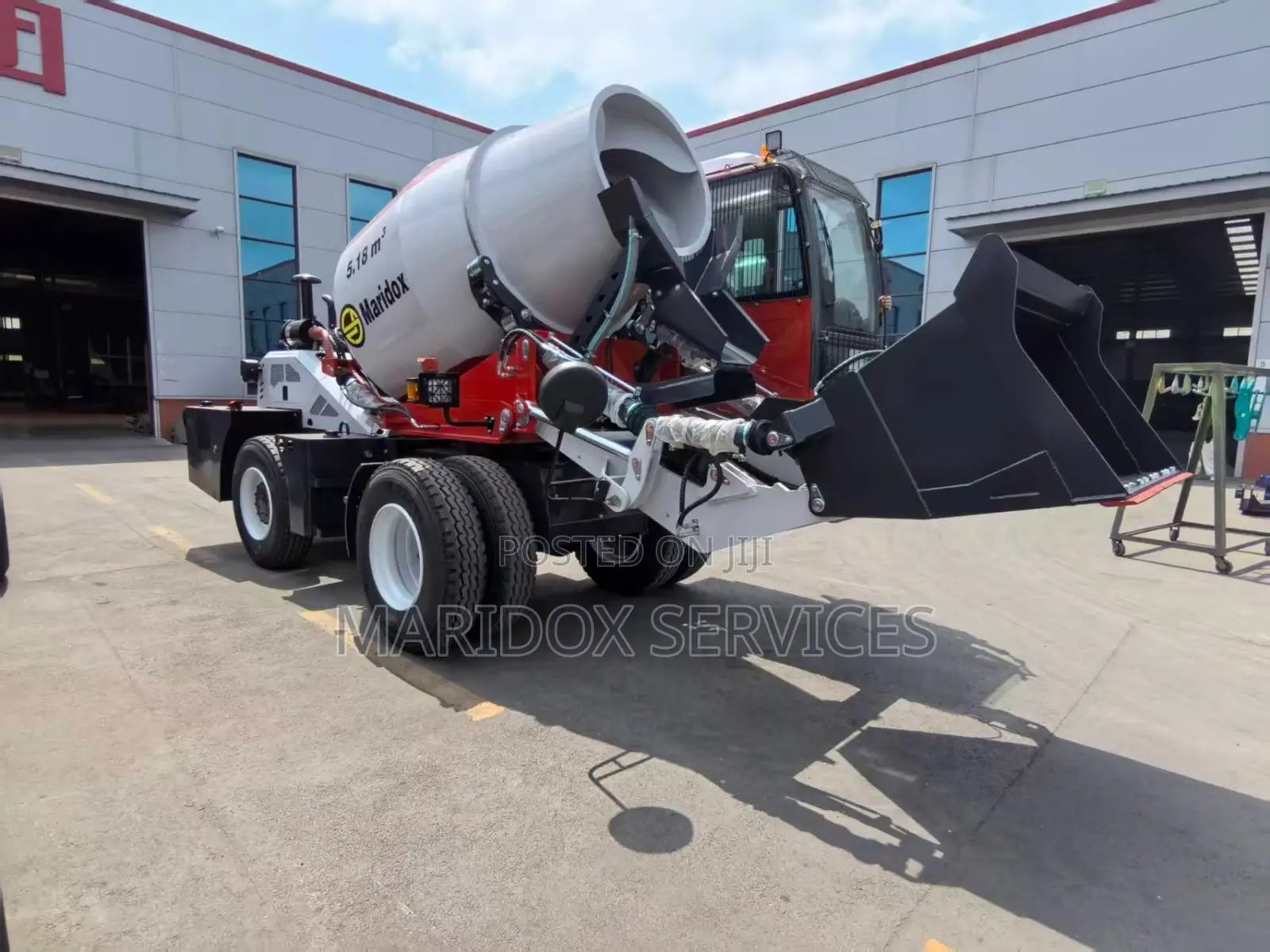 2.6cubic Mobile Concrete Mixer