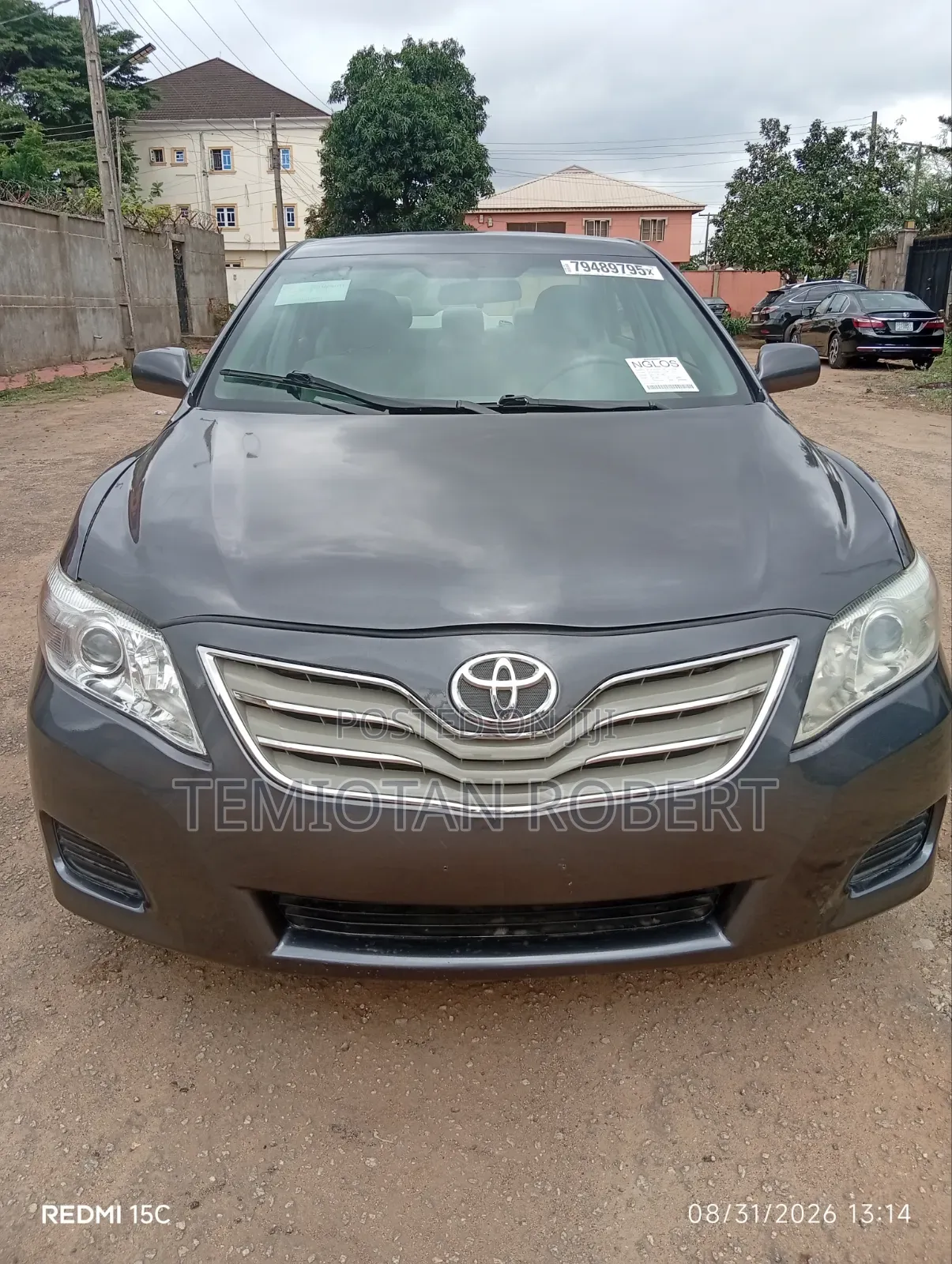 Toyota Camry LE V6 4dr Sedan (3.5L 6cyl 6AM) 2010 Gray