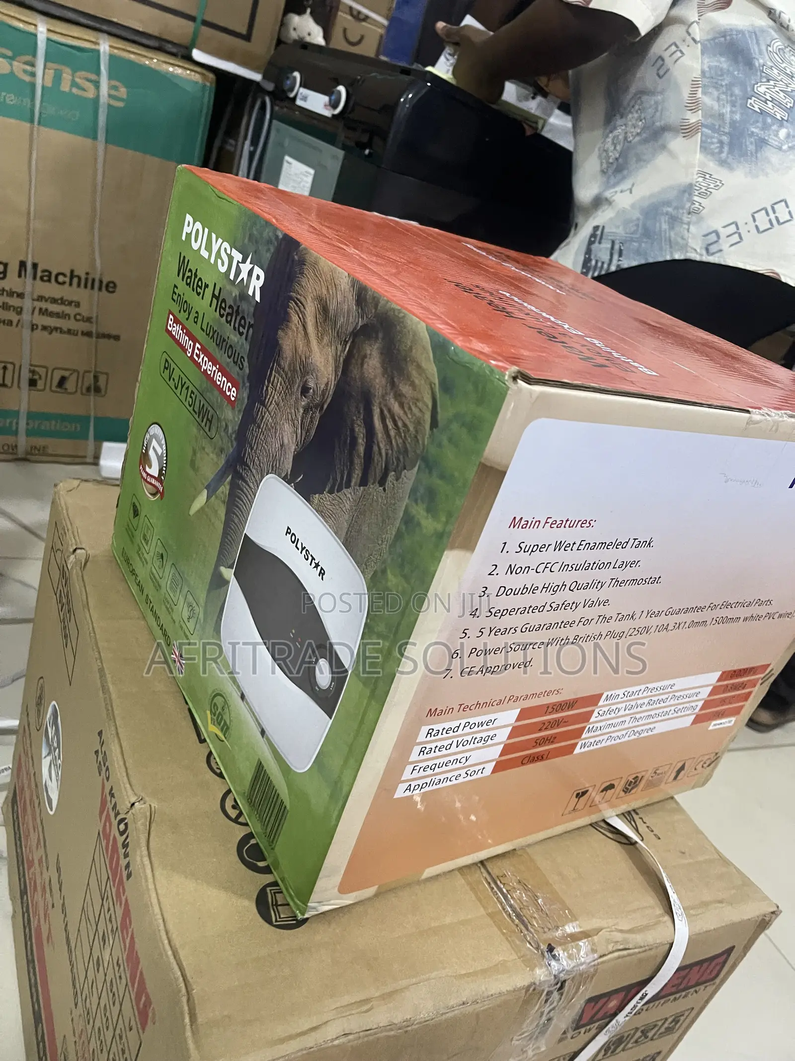 Polystar 15L Hot Water Solution PV-JY15LWH