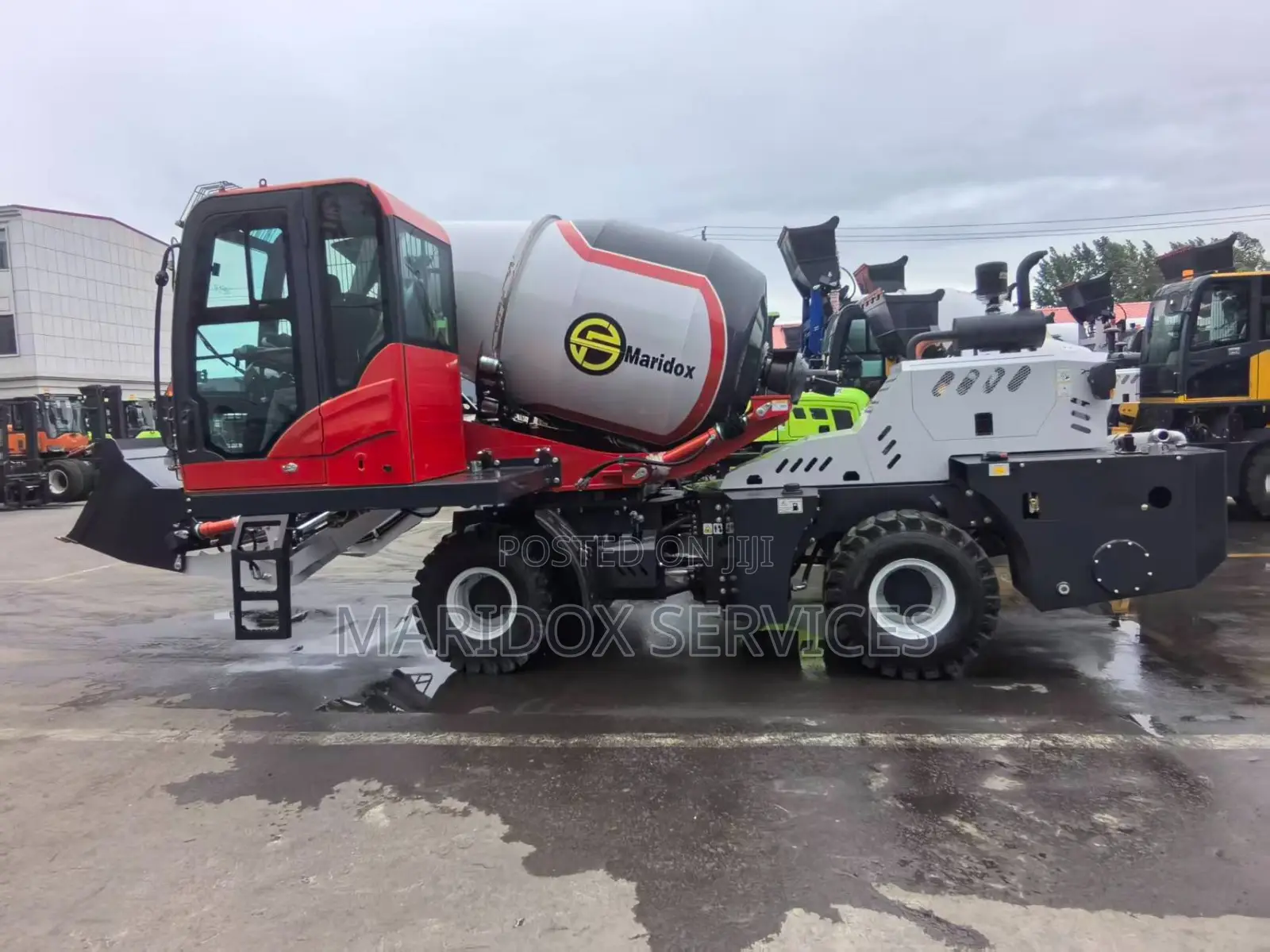 Mobile Concrete Mixer 3 .5 Cubic