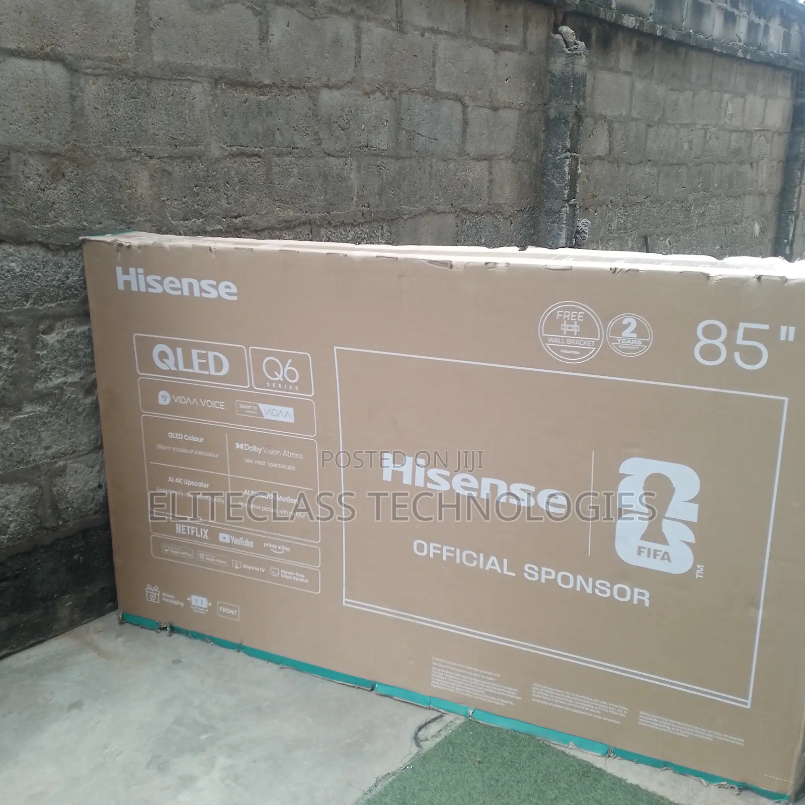 Hisense 85" QLED Smart Television