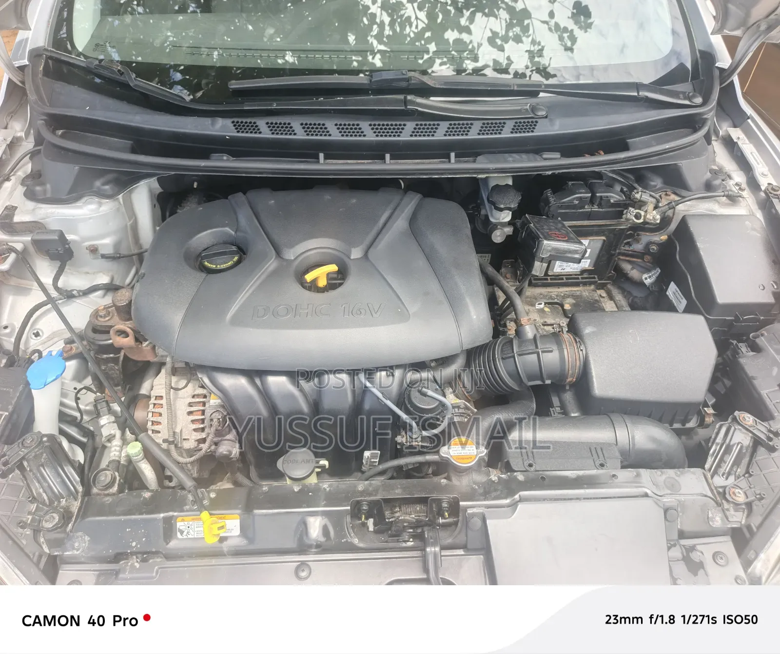 Hyundai Elantra 2011 Silver