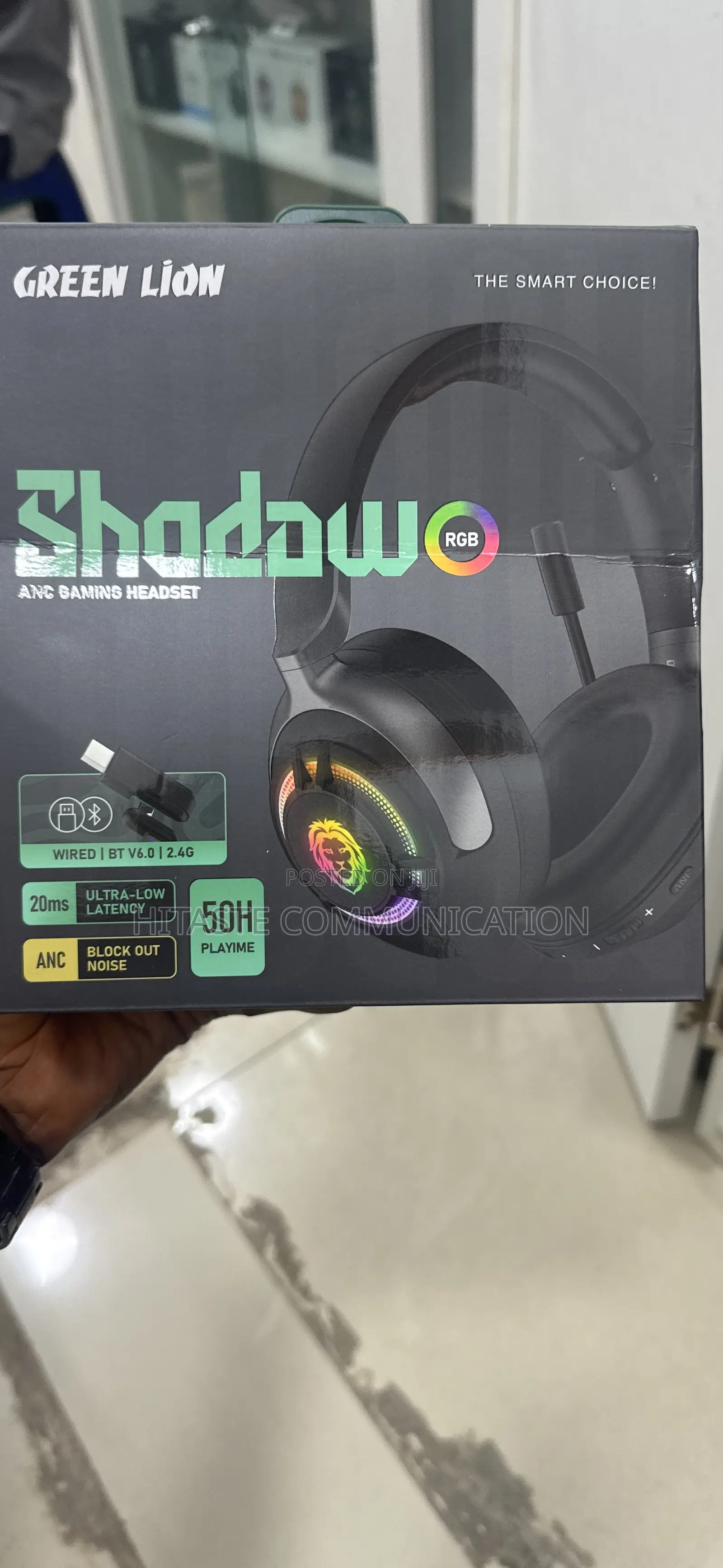 Greenliion Shadow ANC Gaming Headset