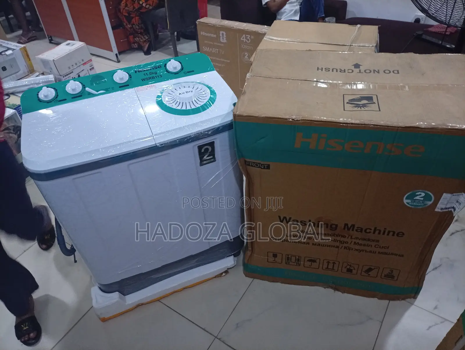 Hisense 11KG Washing Machine – Premium Laundry Performance