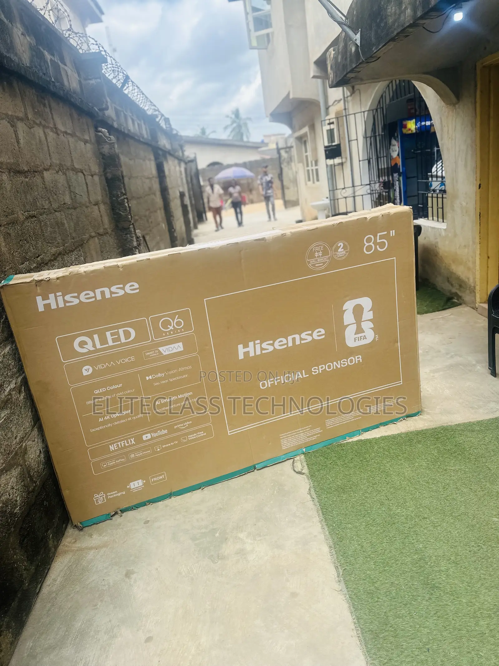 Hisense QLED Smart TV 85 Inches