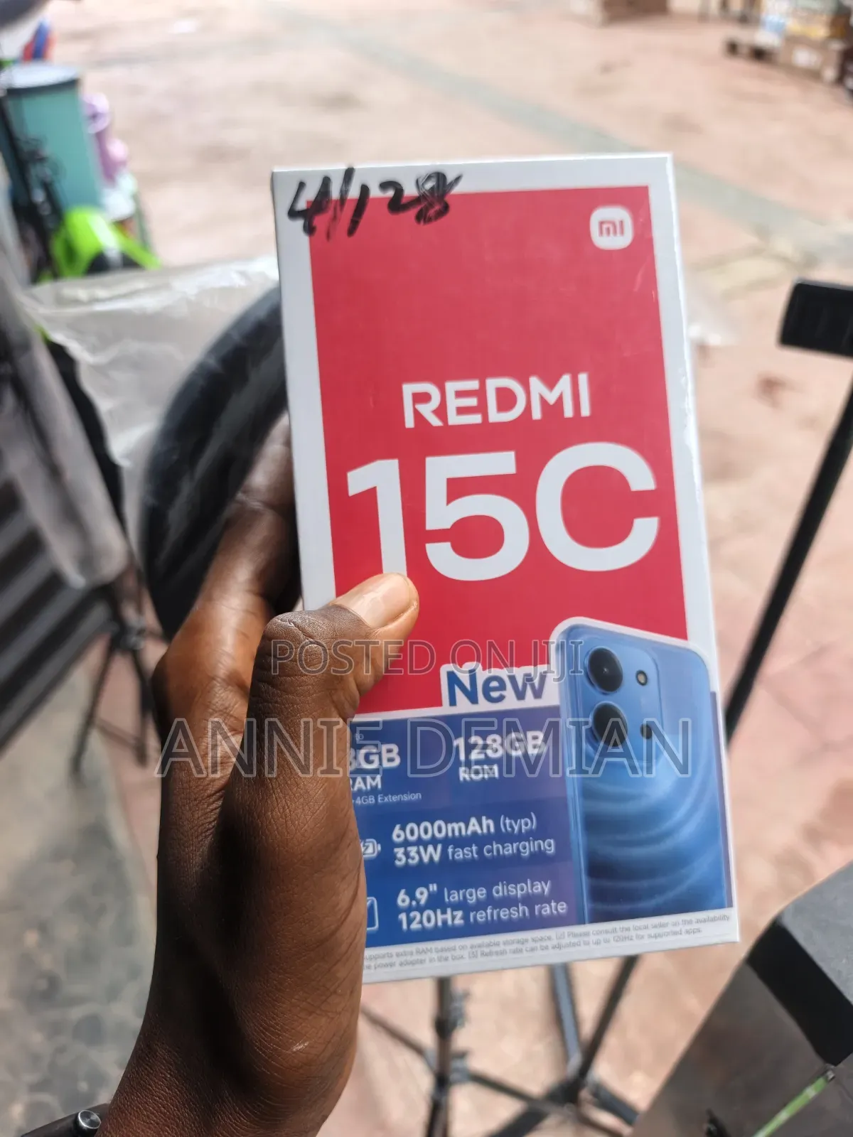 New Xiaomi Redmi 15C 4G 128 GB Green