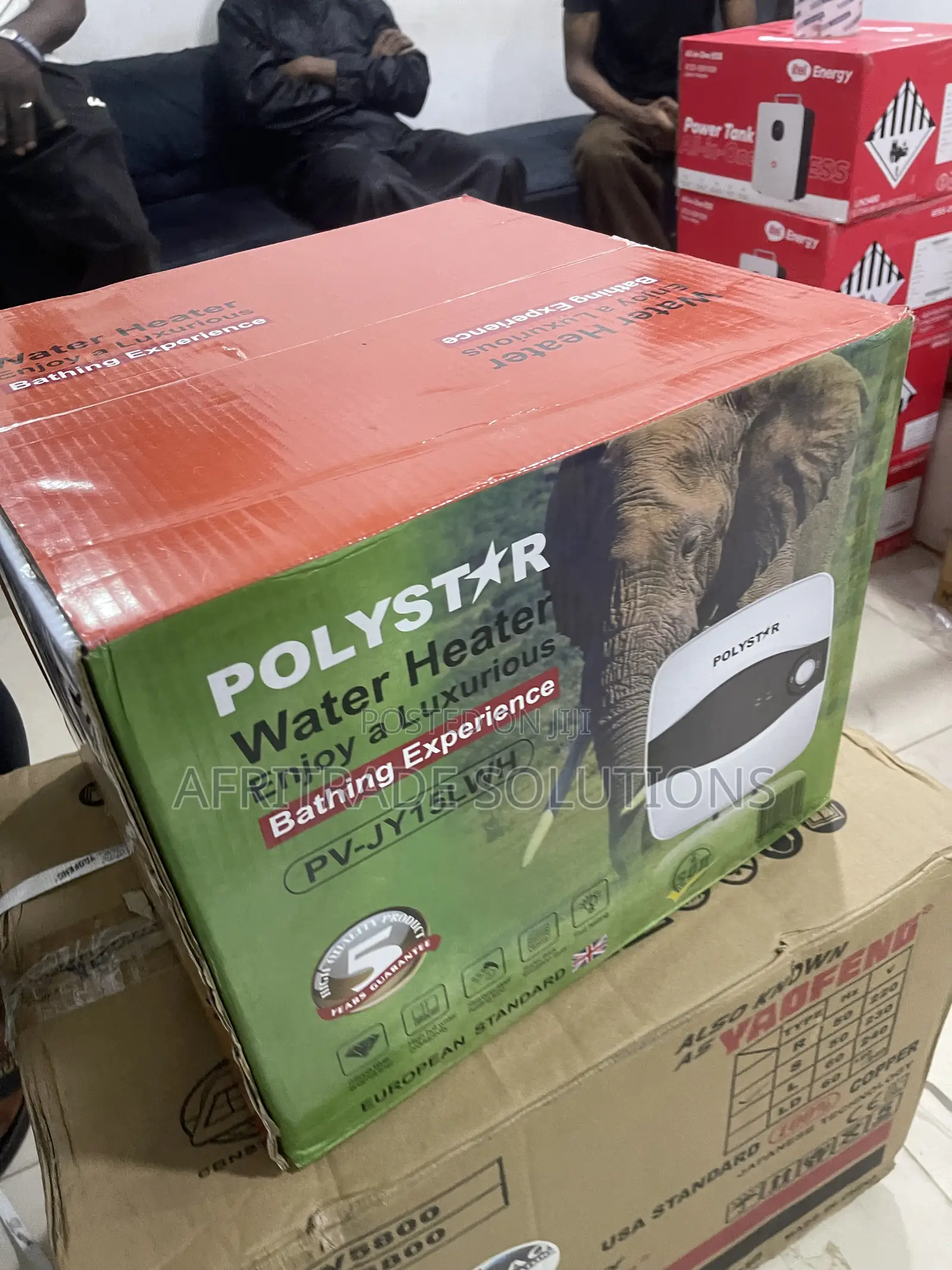 Polystar PV-JY15LWH 15L Electric Hot Water Heater