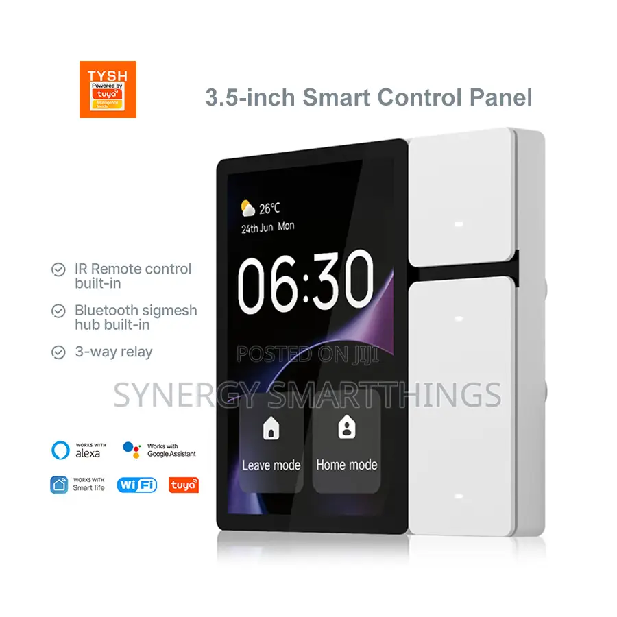 Tuya Smart Life Mini 3.5 Inch Smart Screen White Color Infrared Remote