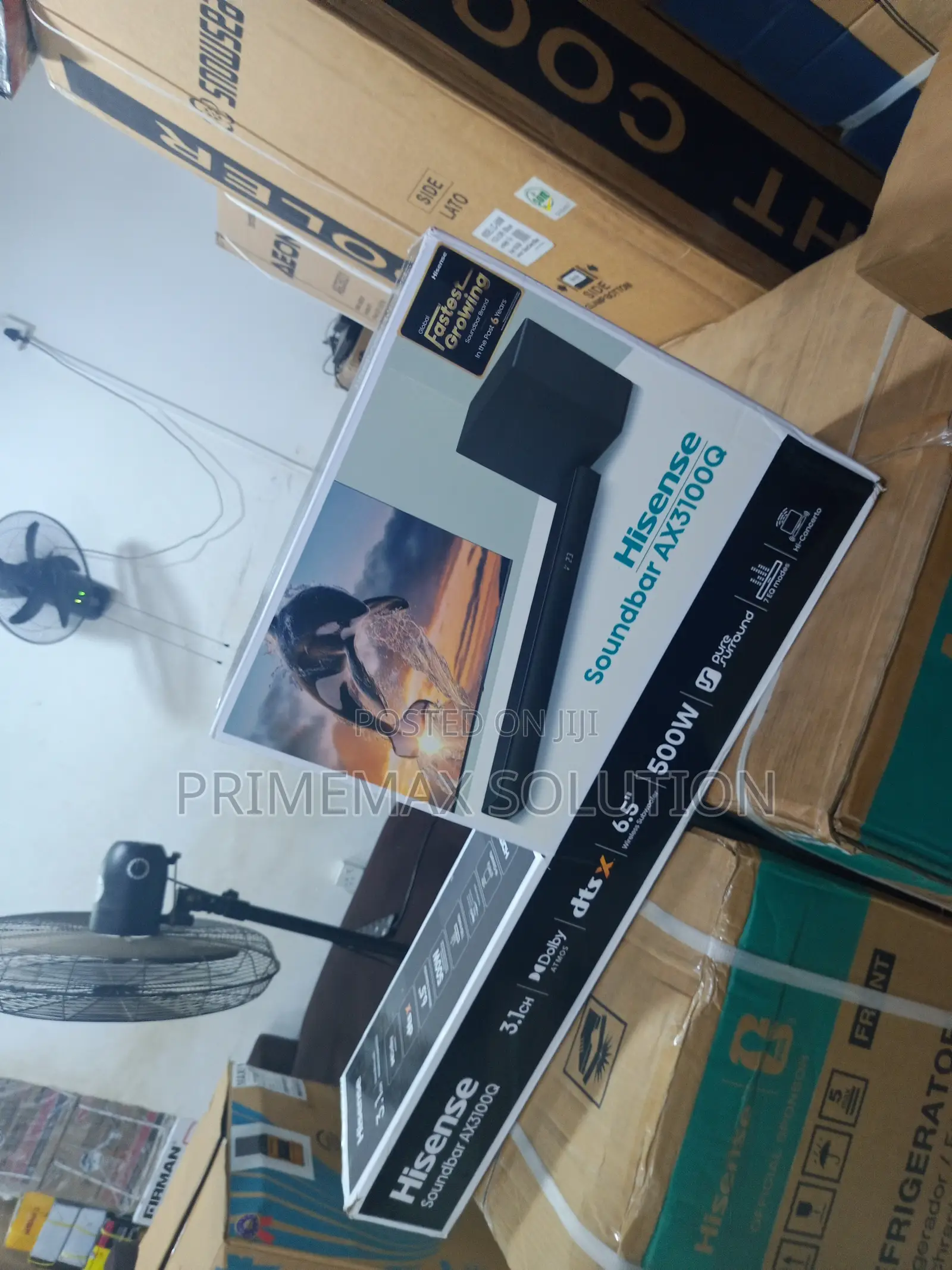 Immersive Audio Redefined by Hisense 500W Soundbar