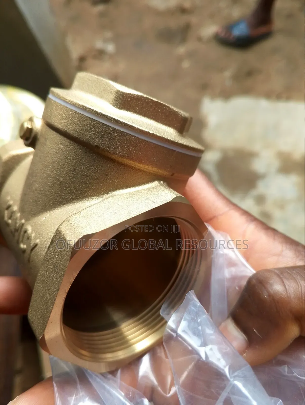 3" Non Return Valve Brass