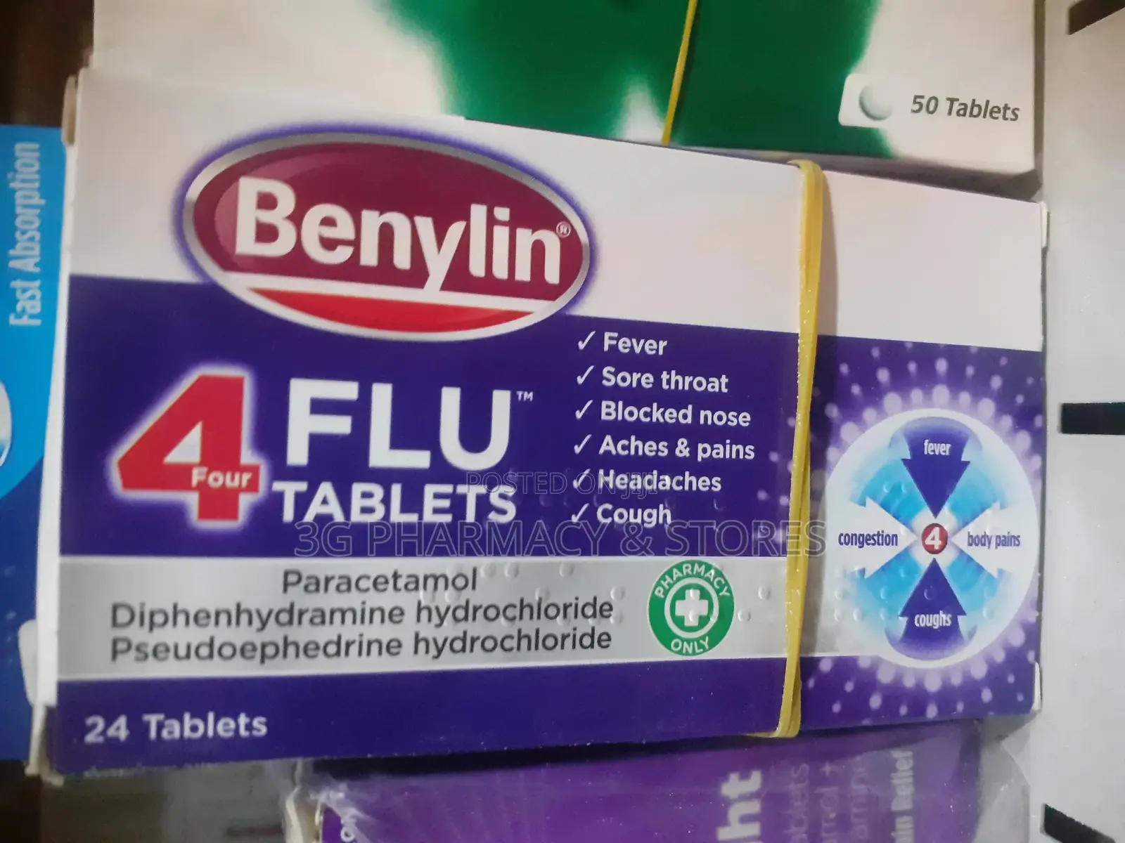 Benylin 4 Flu Capsules