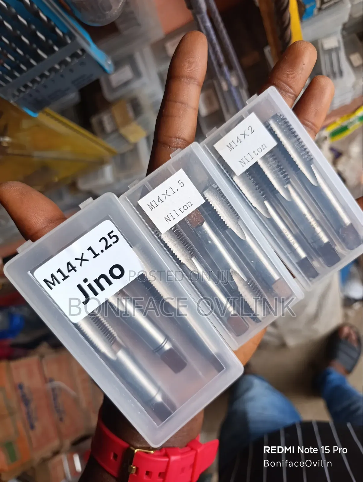 14mm Metric Thread Tap Pitch 1.5 / 1.25 / 2.0
