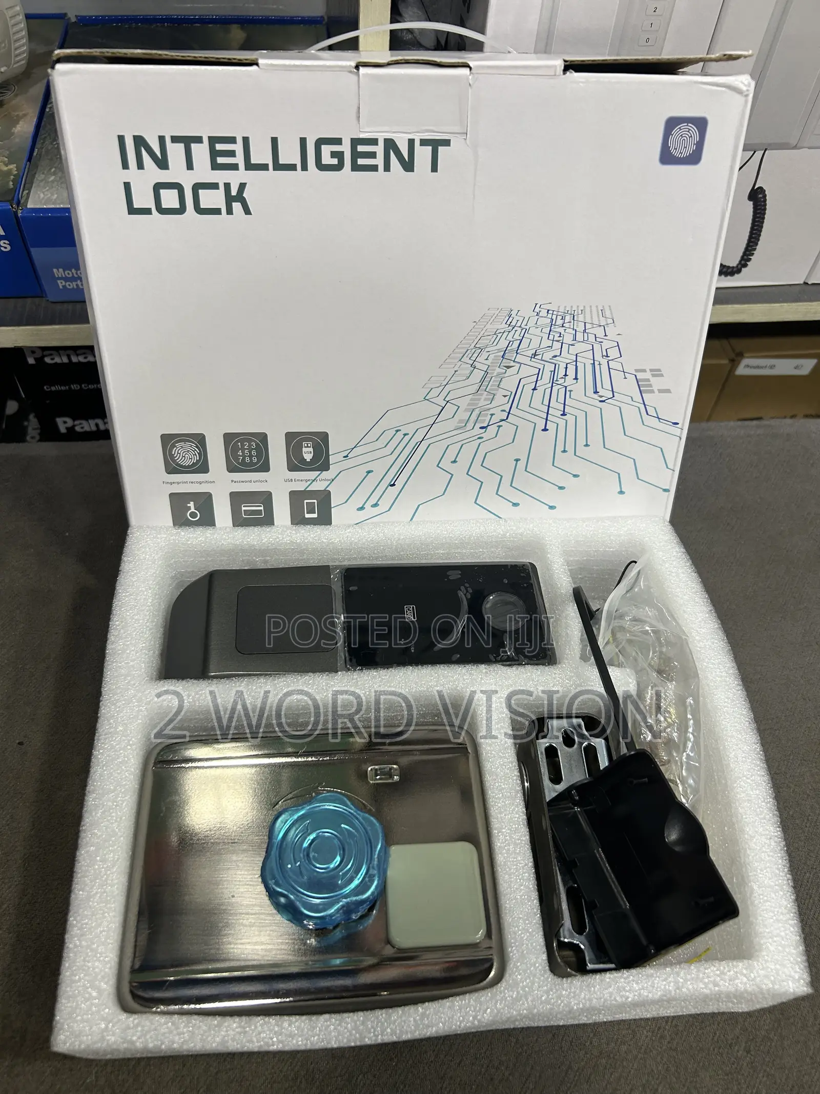 Digital Gate Intelligence Lock for Home Security