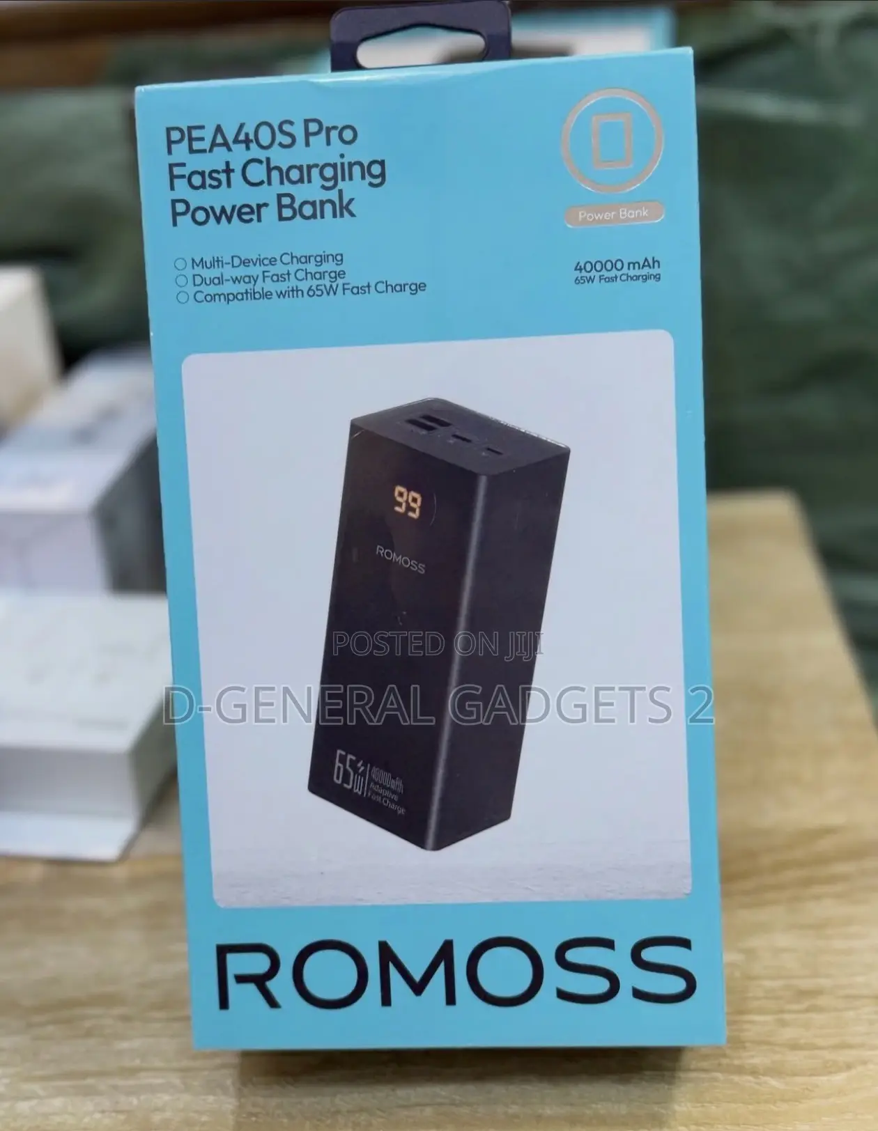 ROMOSS 40,000mah (65w) Laptop Powerbank