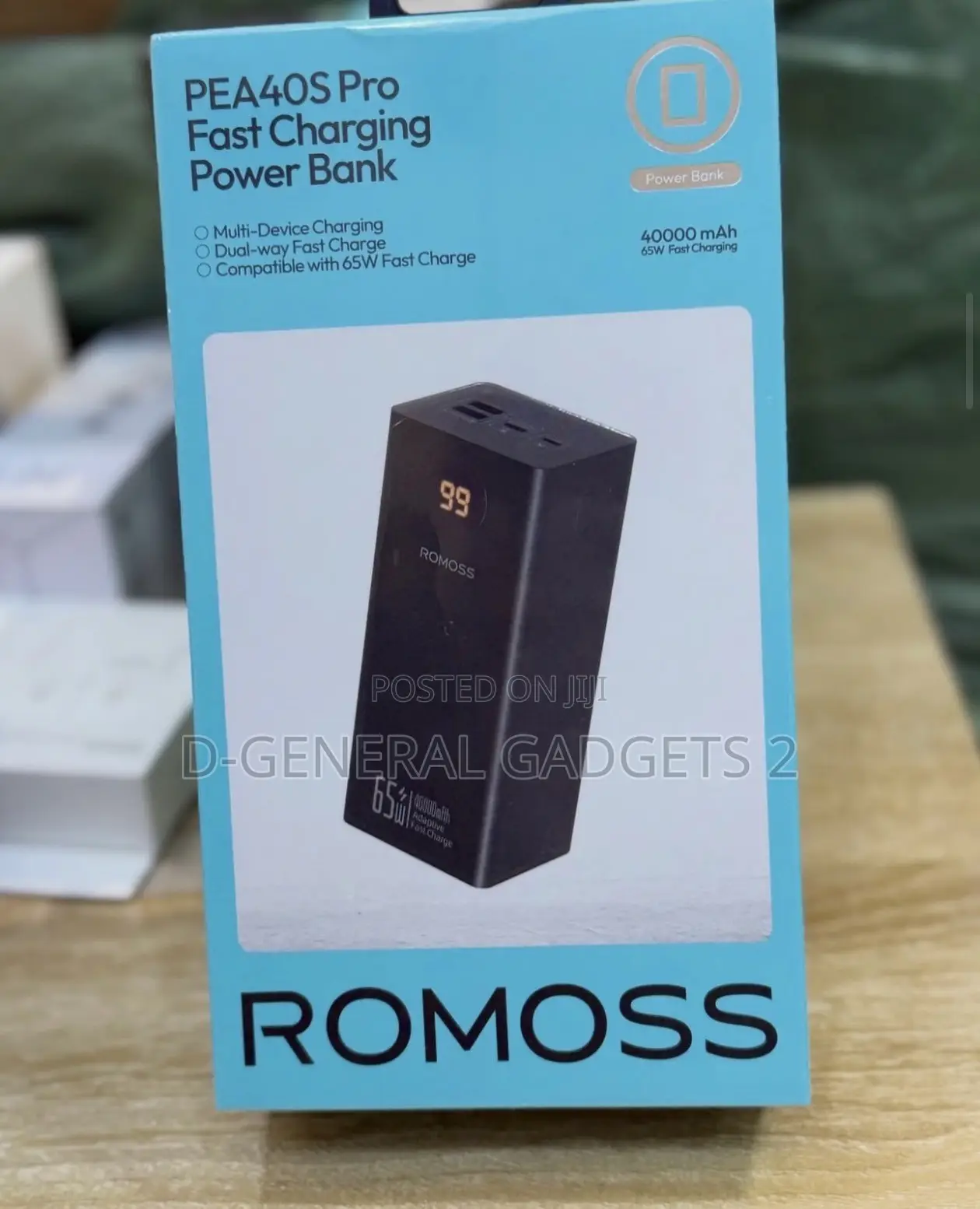 ROMOSS 40,000mah (65w) Laptop Powerbank