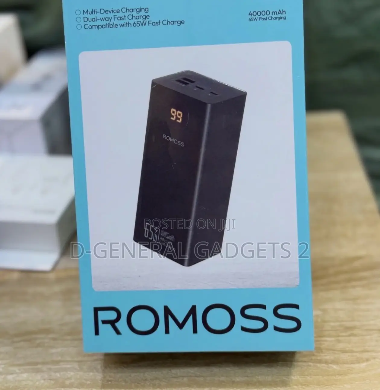 ROMOSS 40,000mah (65w) Laptop Powerbank
