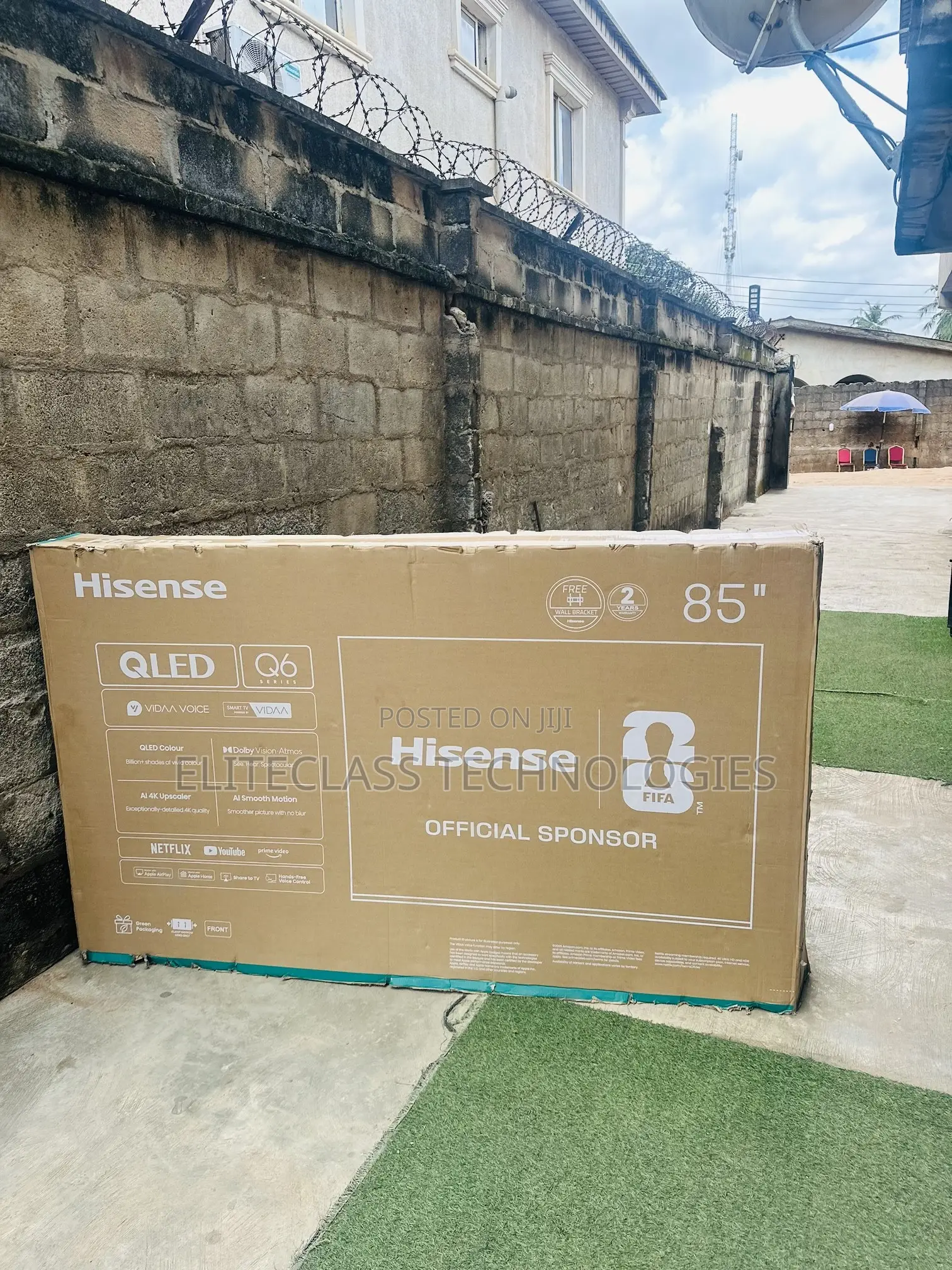 Hisense Large Screen 85 Inch QLED TV