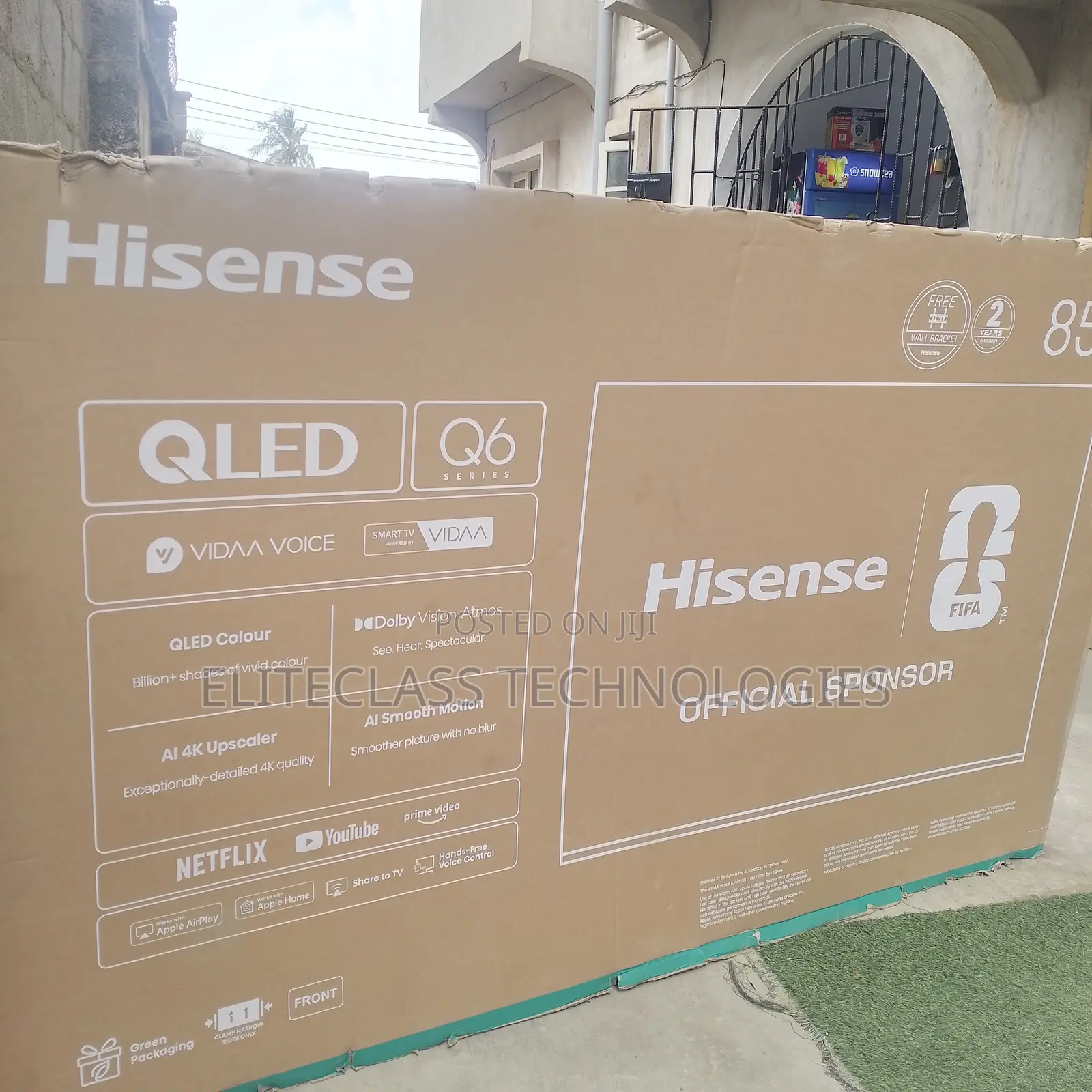 Hisense Large Screen 85 Inch QLED TV