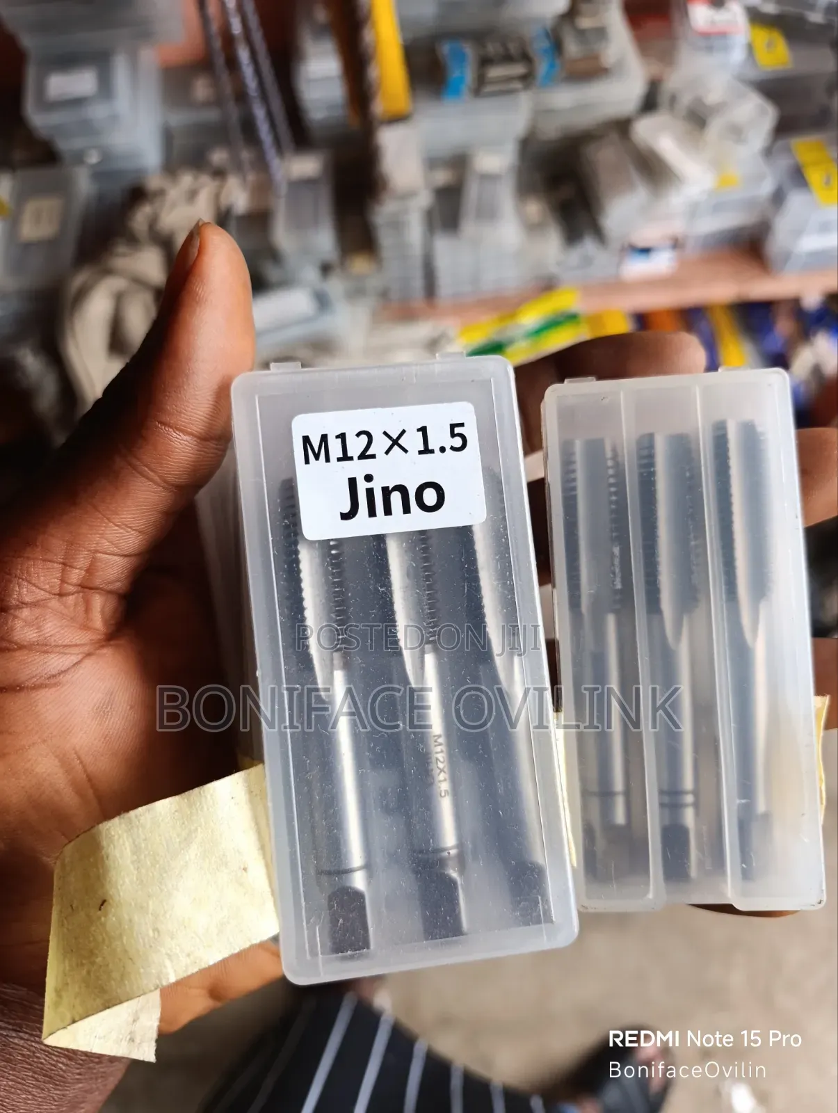 12mm Intermediate Metric Thread Tap Pitch 1.0 / 1.25 / 1.75 / 1.5