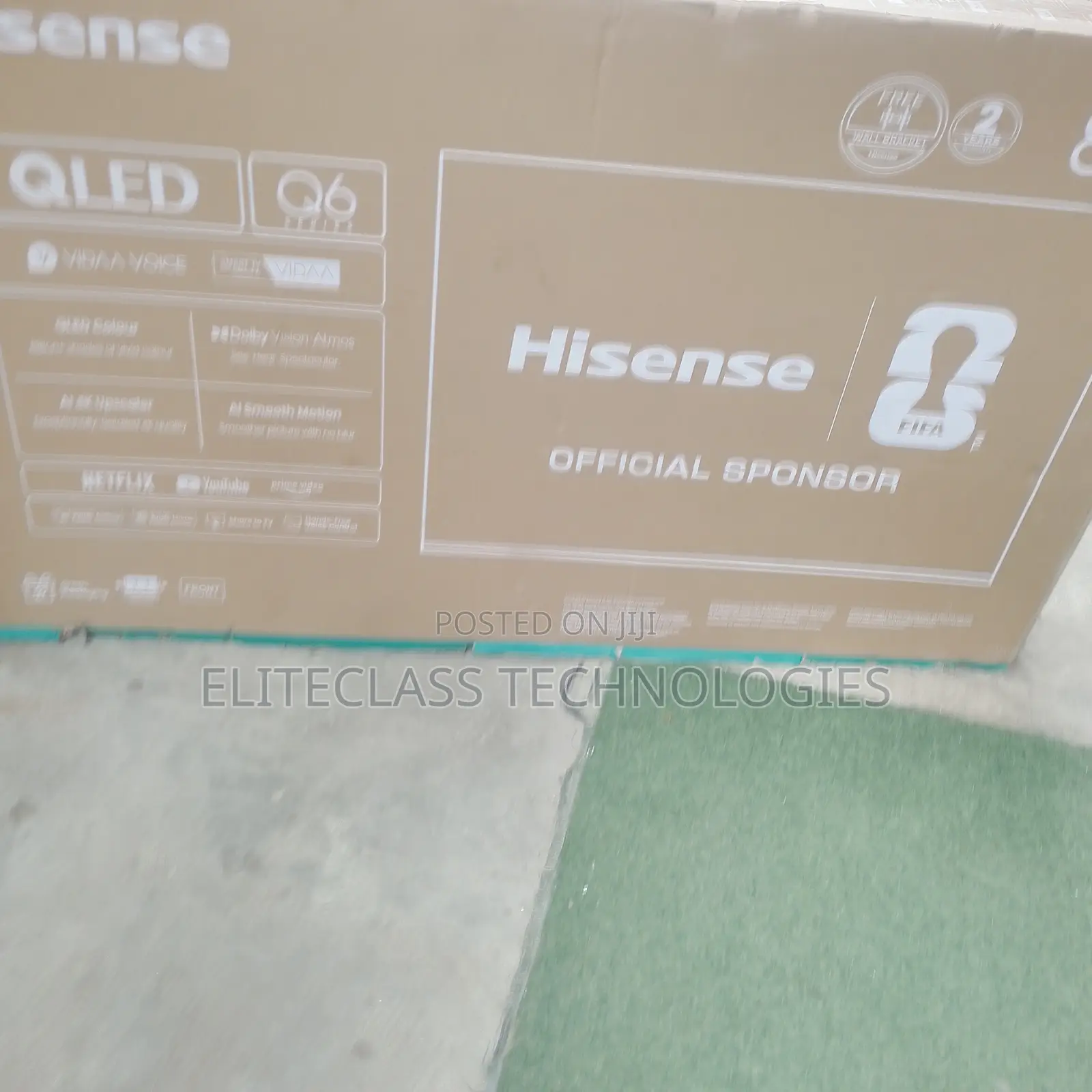 85 Inch QLED Smart Television Hisense