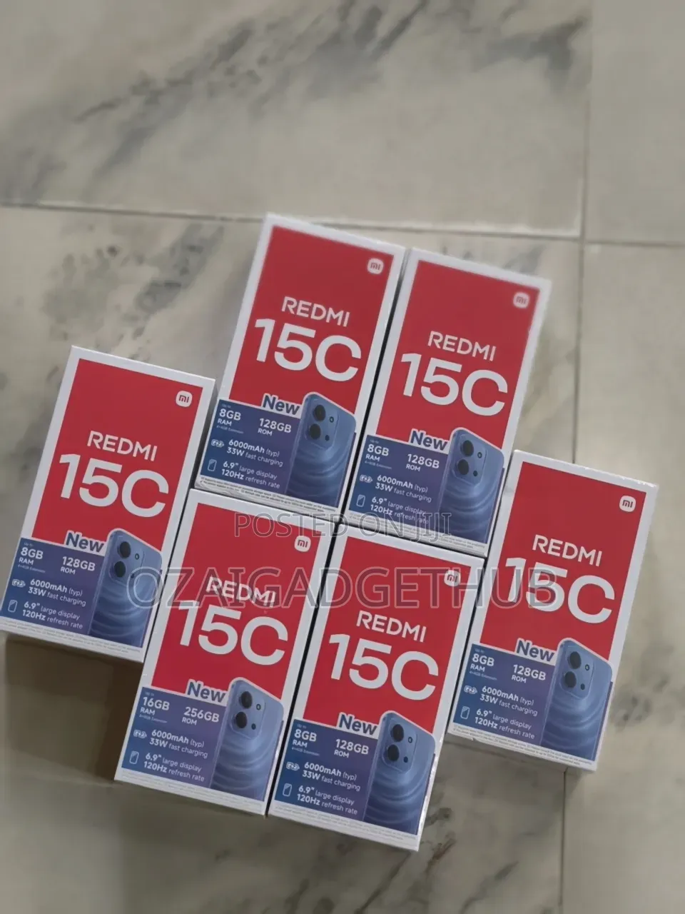 New Xiaomi Redmi 15C 4G 128 GB Black
