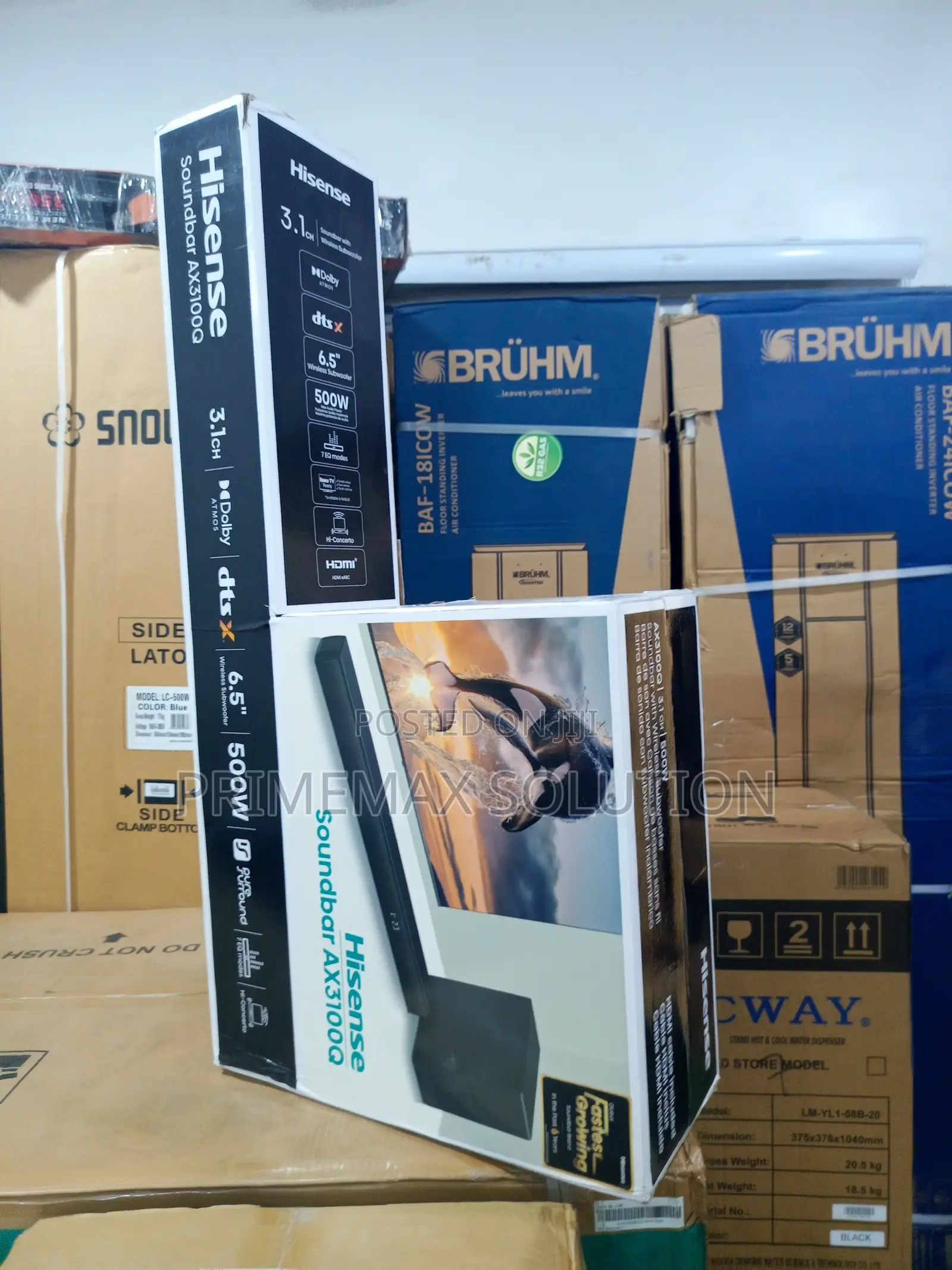 Hisense 500W Soundbar – Bass You Can Feel