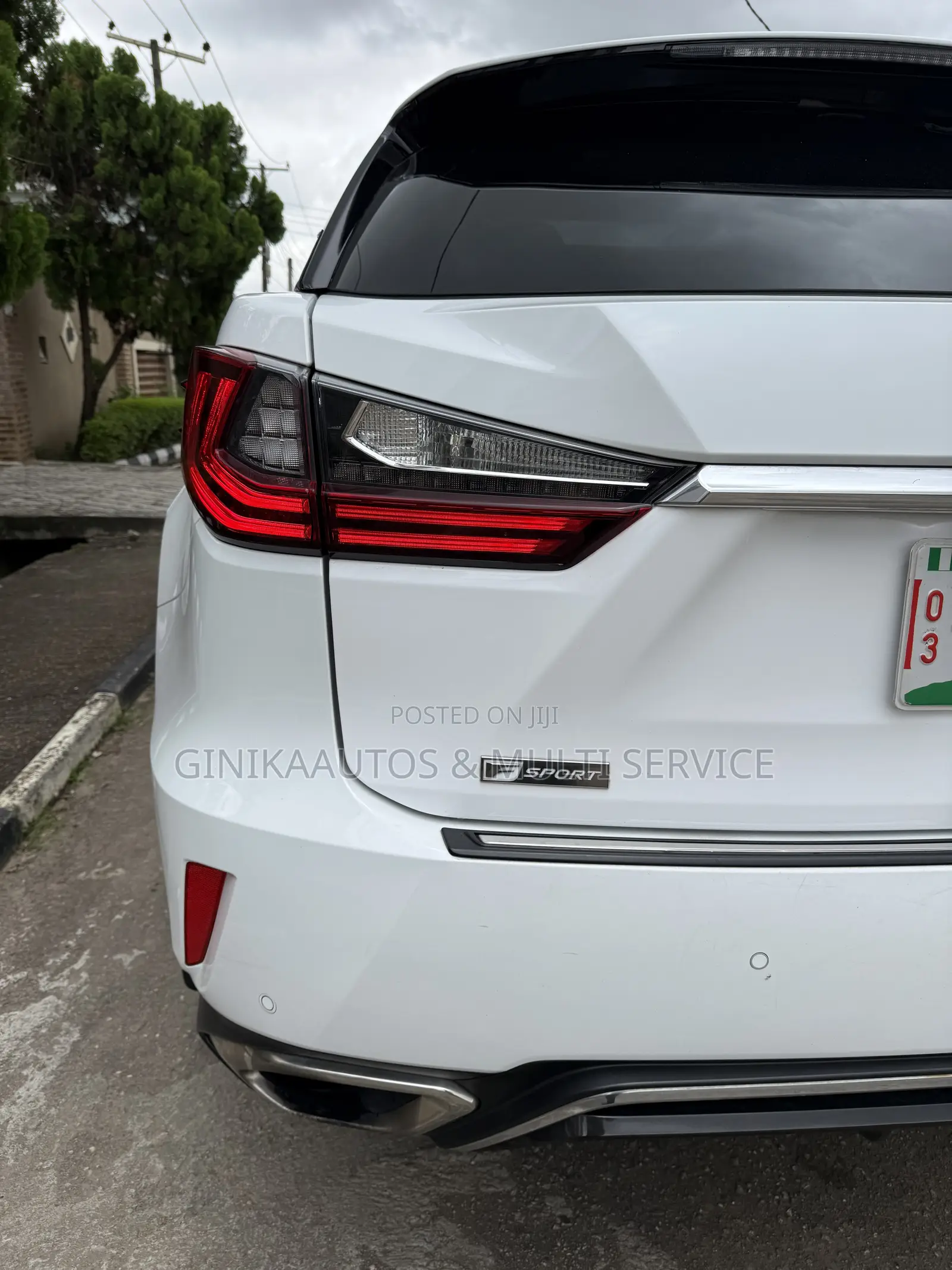 Lexus RX 350 F Sport FWD 2018 White