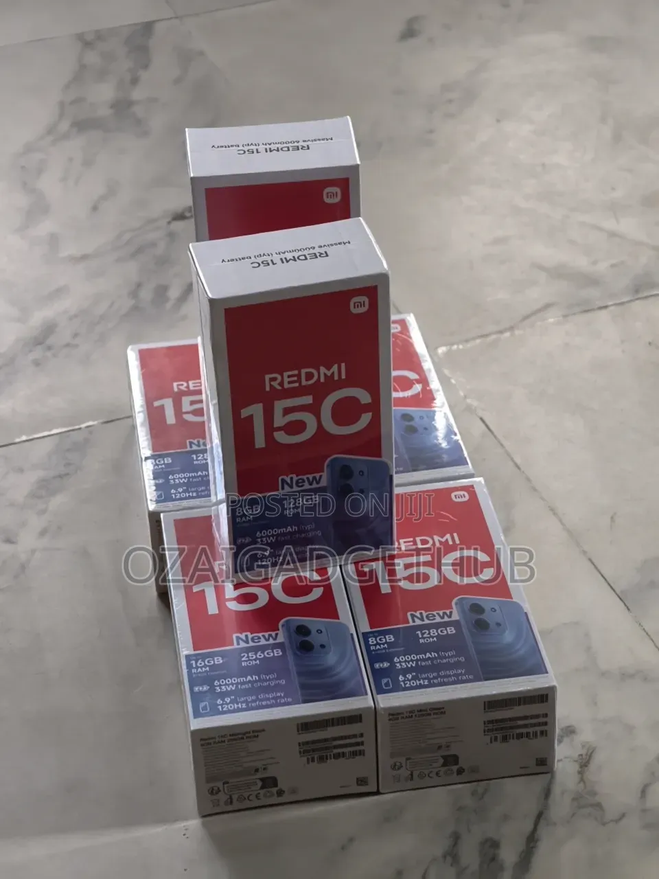 New Xiaomi Redmi 15C 4G 128 GB Black