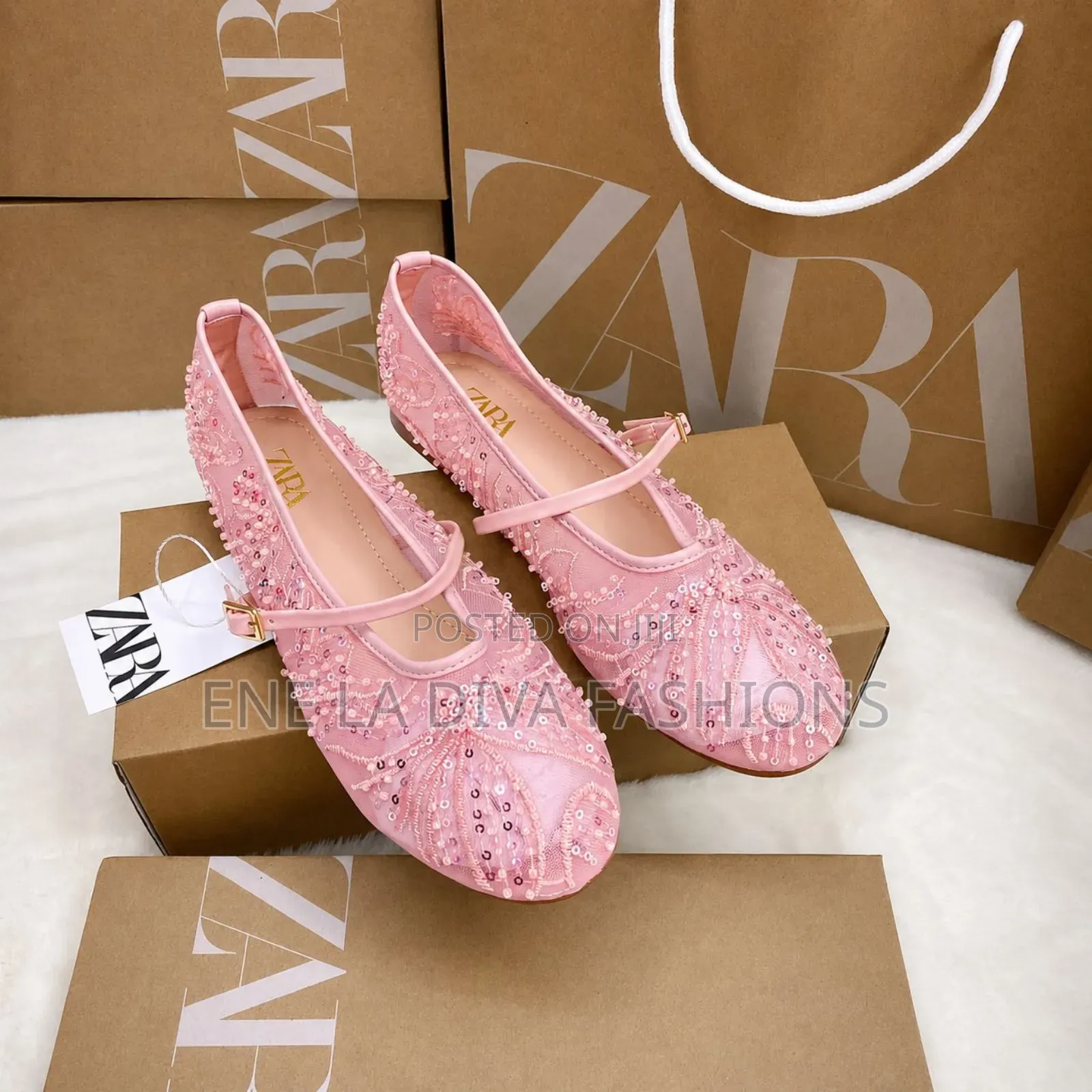 Zara Stylish Ballet Flat Shoes