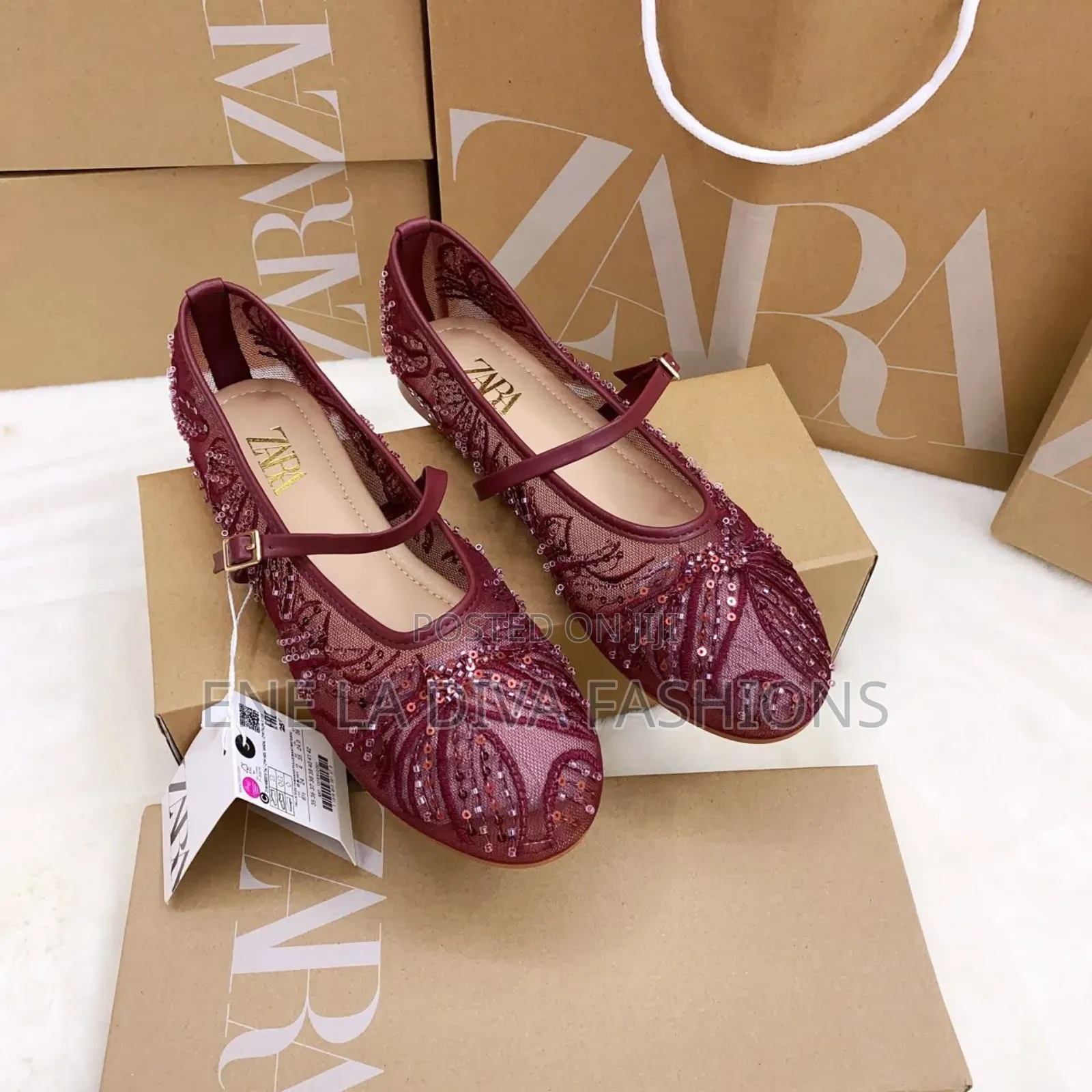 Zara Stylish Ballet Flat Shoes