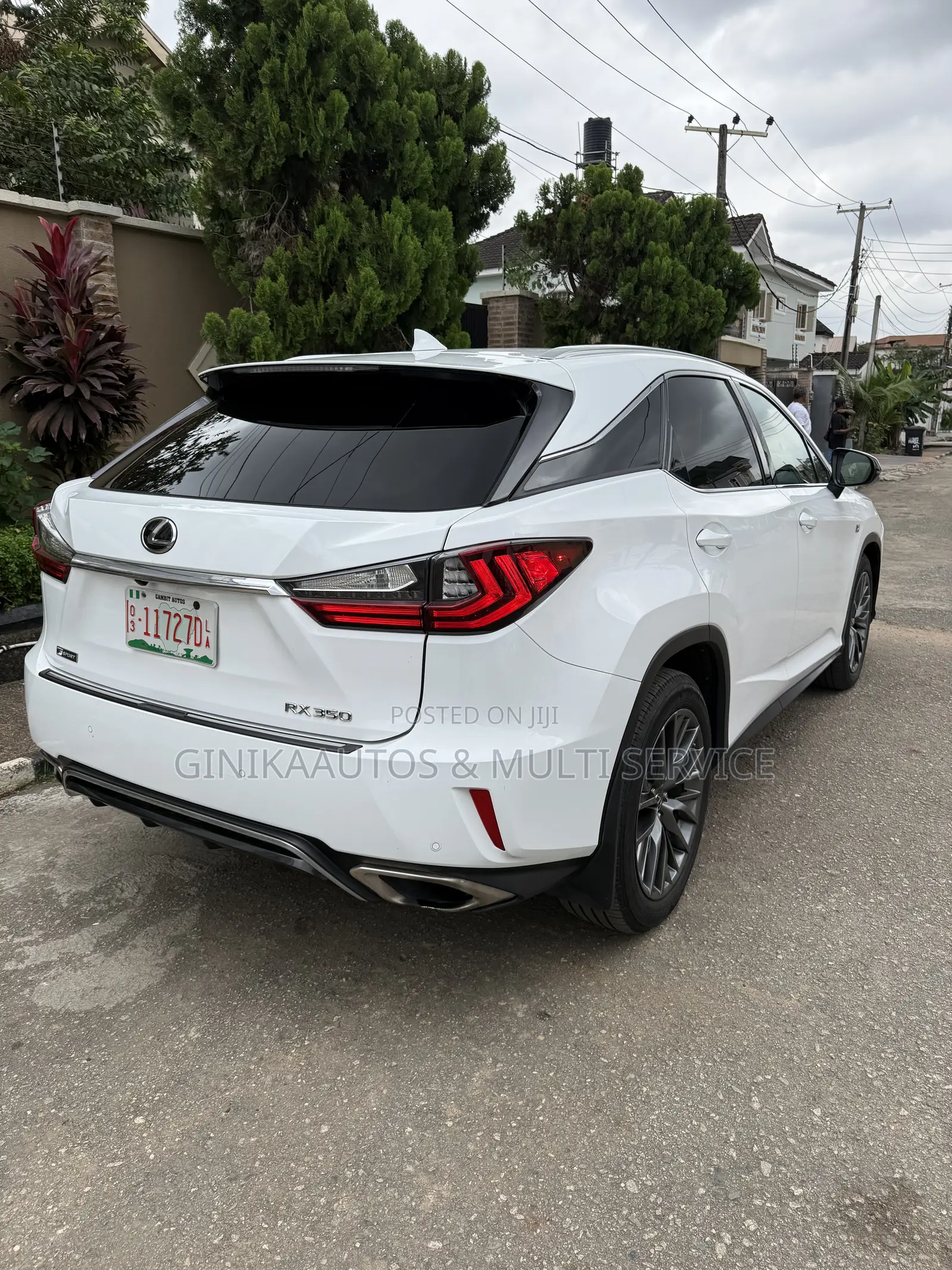Lexus RX 350 F Sport FWD 2018 White