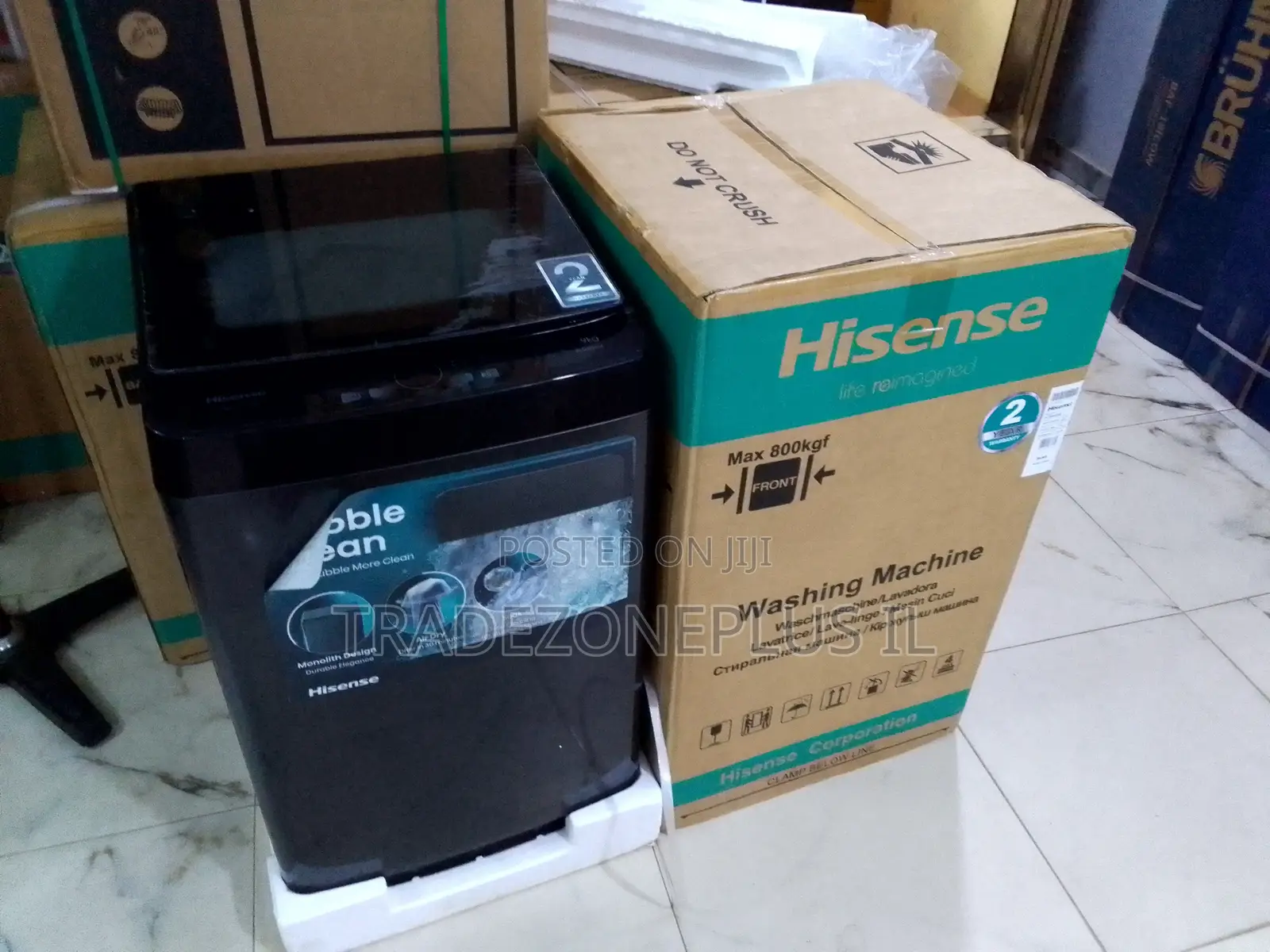 Bring Convenience to Your Home Laundry Routine With the Hisense WT3K90