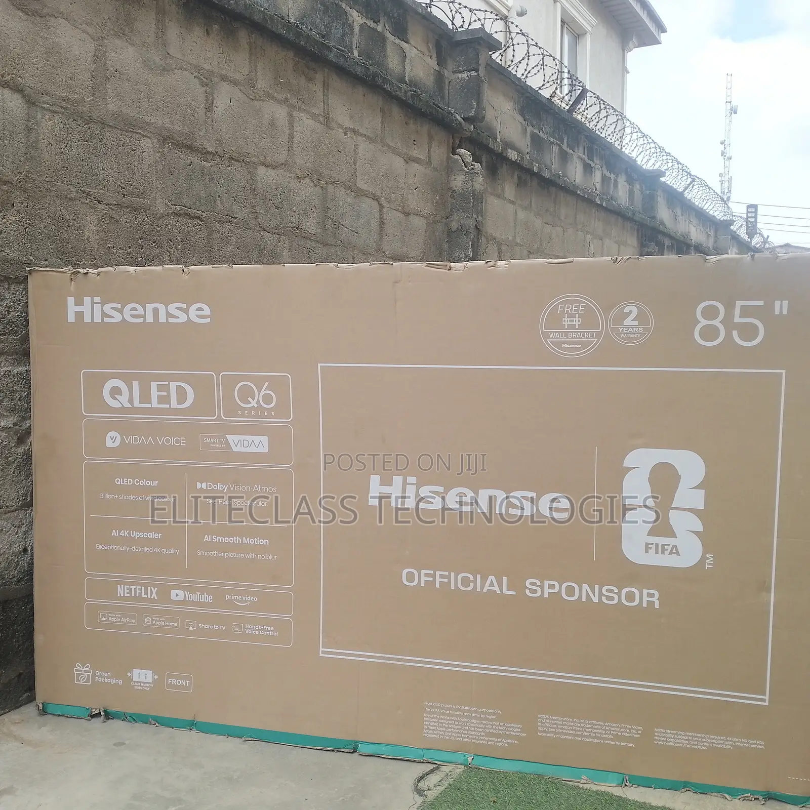Hisense QLED TV With 85 Inch Screen