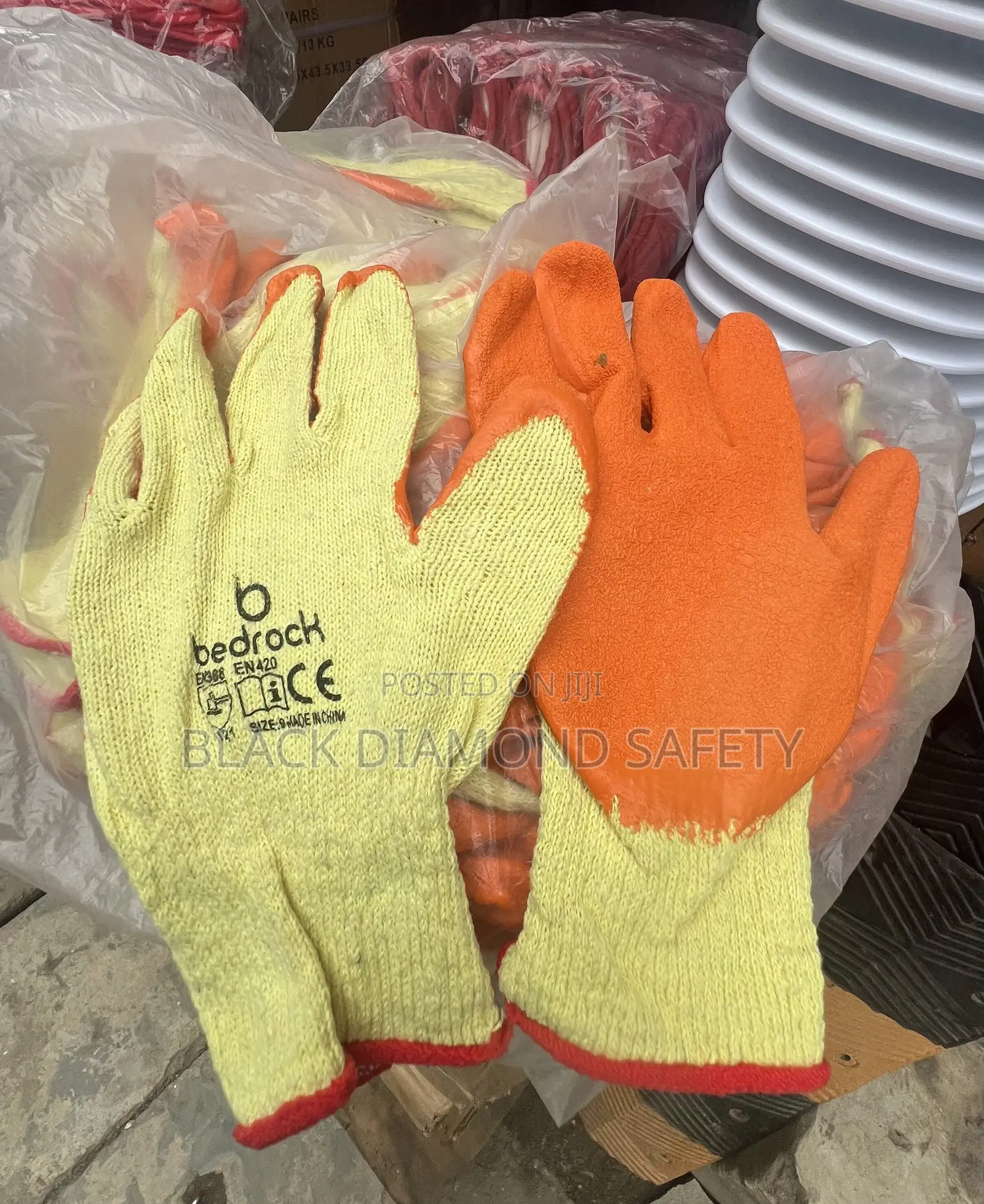 Safety Thick Coated Work Gloves