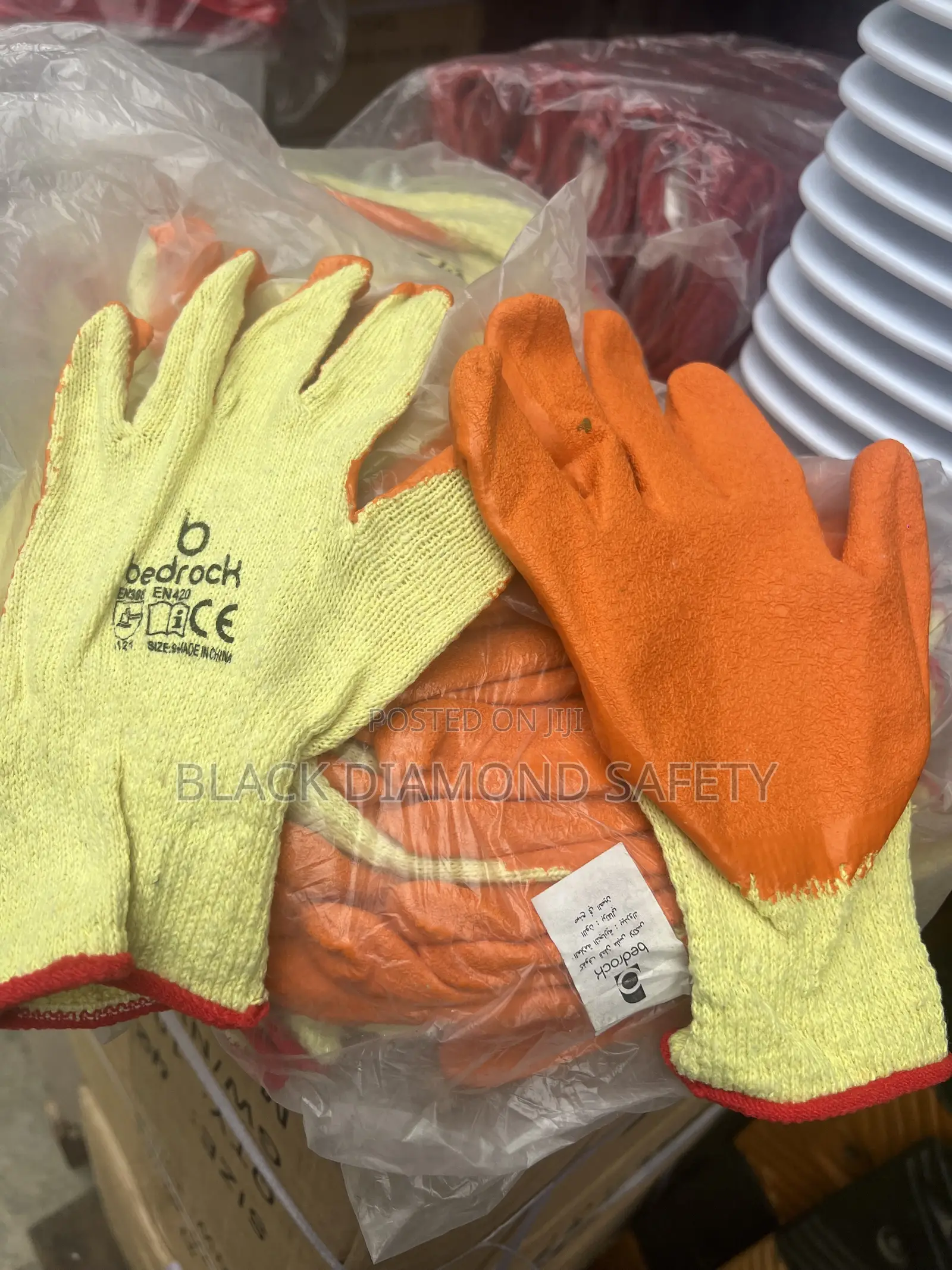 Safety Thick Coated Work Gloves