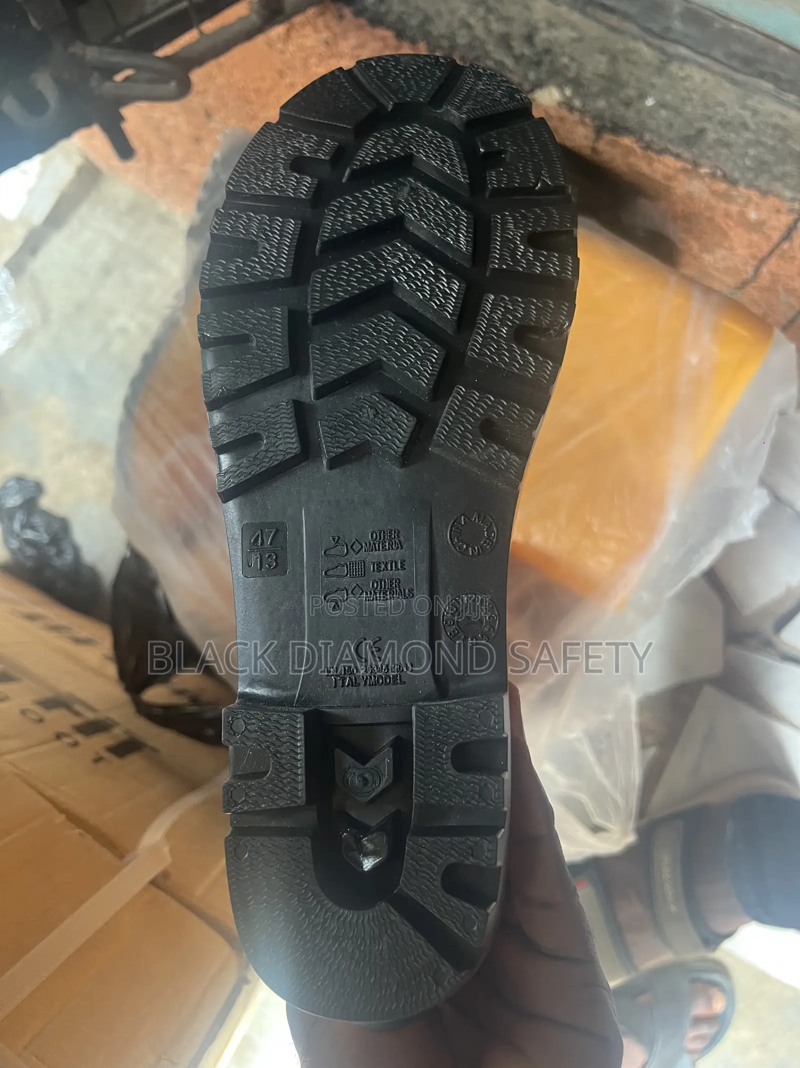 Complete Safety Rainboot, Steel Toe and Steel Sole