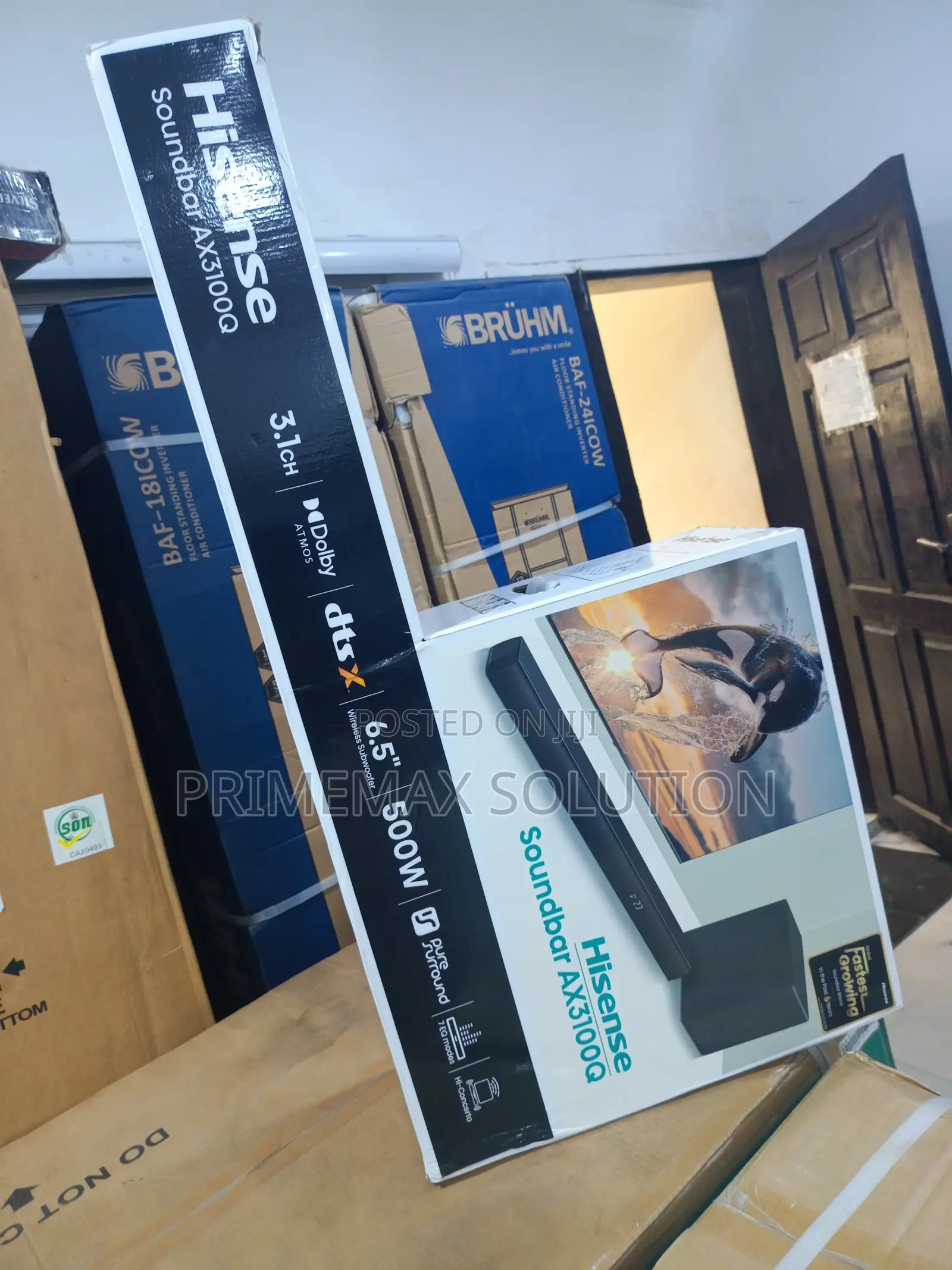 Unmatched Clarity & 500W Punch – Hisense Soundbar