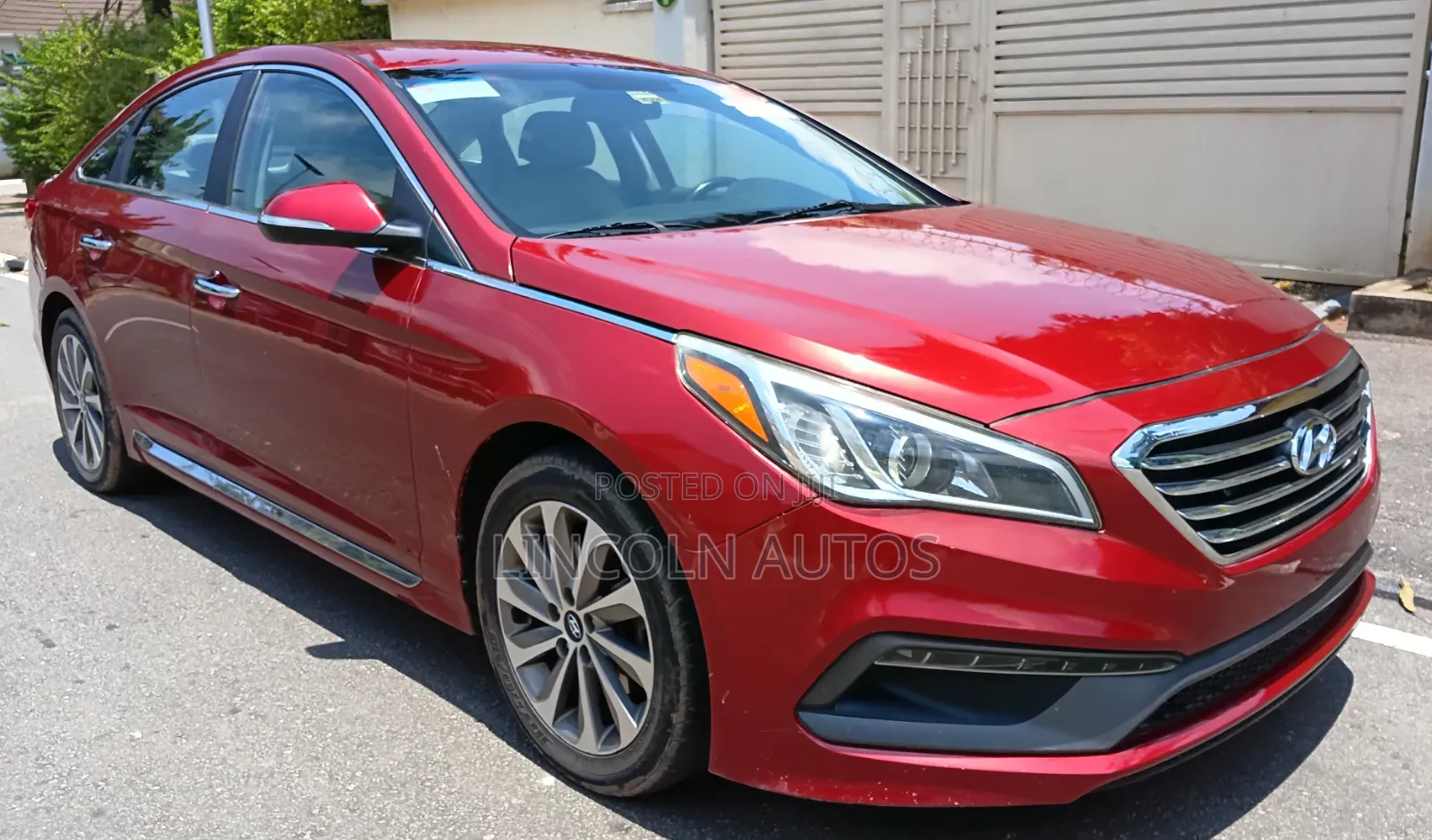 Hyundai Sonata 2015 Red