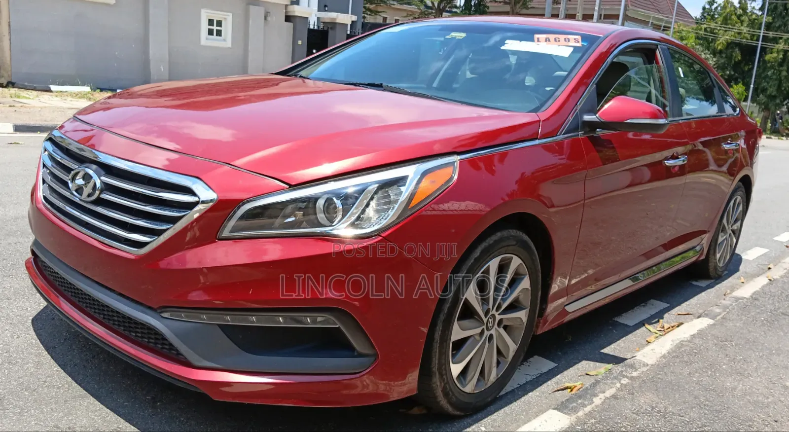 Hyundai Sonata 2015 Red
