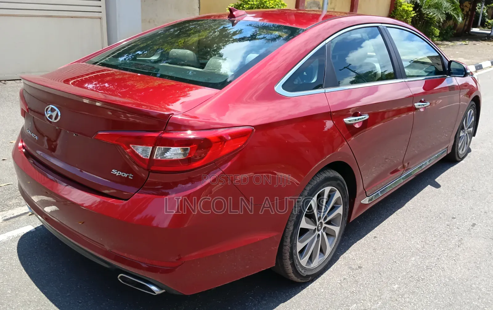 Hyundai Sonata 2015 Red