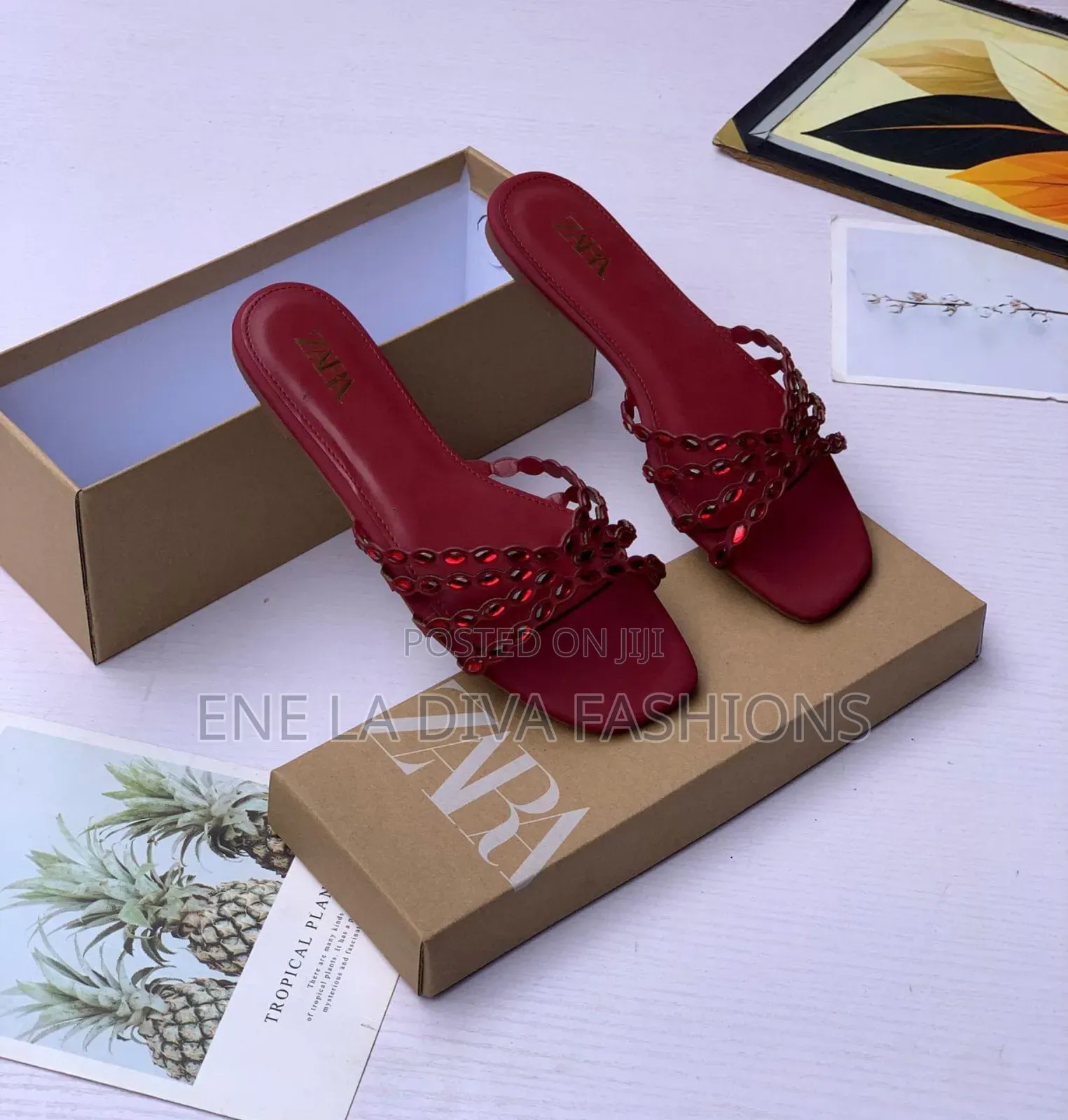 Zara Flat Slippers for Women